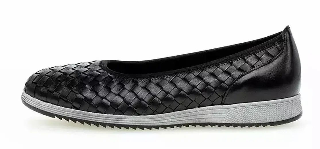 Gabor 64.111.27 Ballerinaer til kvinder - Sort - Chaplin sko Gabor 64.111.27 Ballerinaer til kvinder - BlackGabor