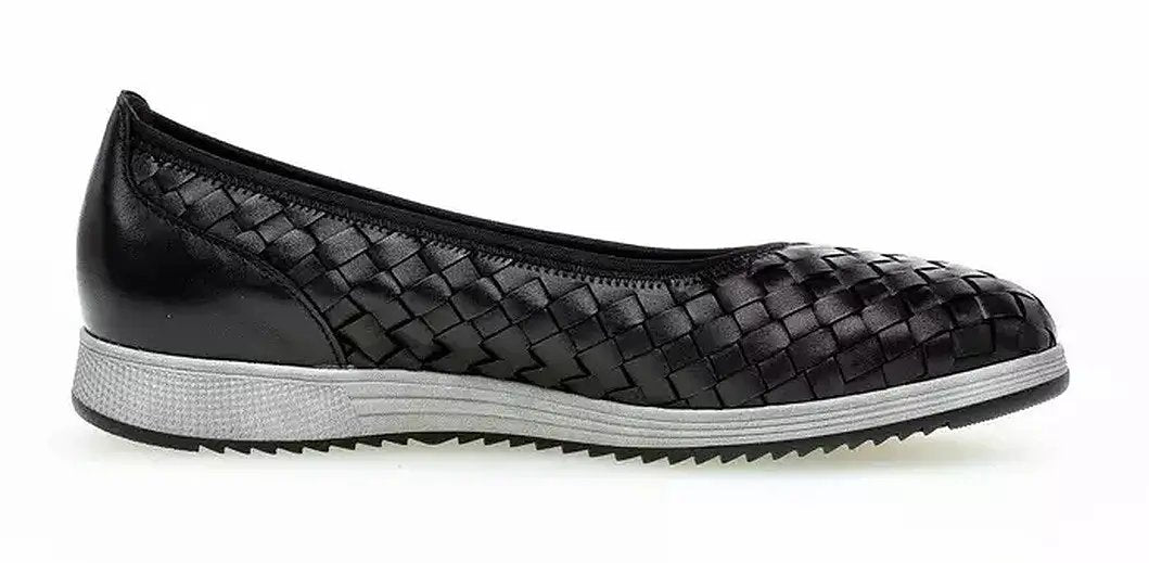 Gabor 64.111.27 Ballerinaer til kvinder - Sort - Chaplin sko Gabor 64.111.27 Ballerinaer til kvinder - BlackGabor