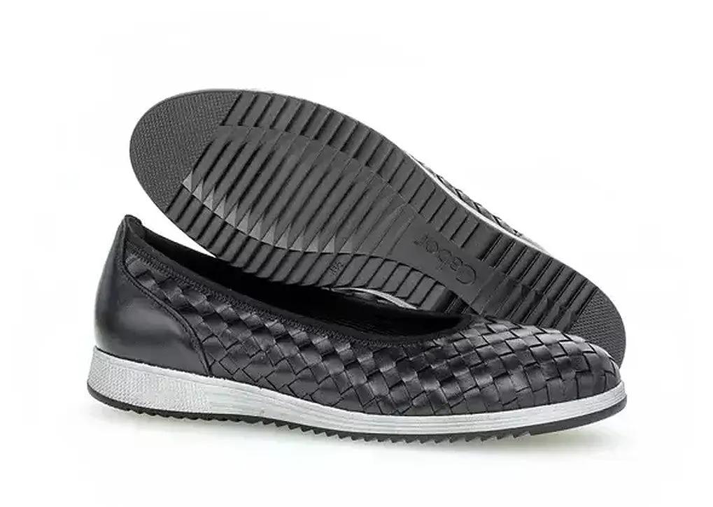 Gabor 64.111.27 Ballerinaer til kvinder - Sort - Chaplin sko Gabor 64.111.27 Ballerinaer til kvinder - BlackGabor