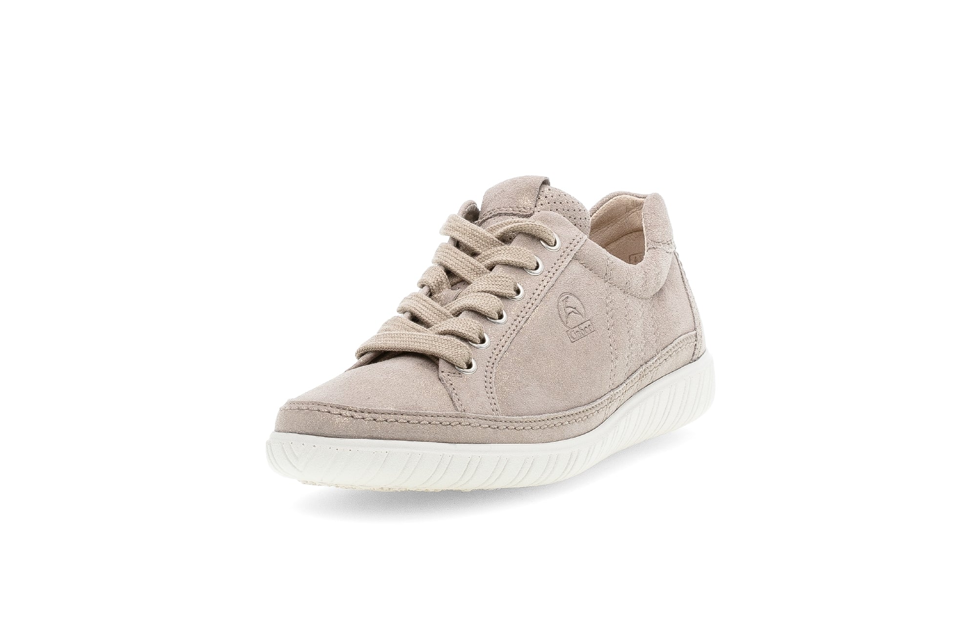 '66.458.95' zapato con cordones para mujer - plateado