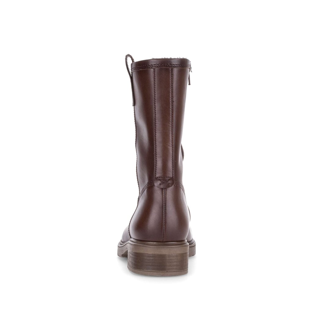 8010.01.002 Women's Leather Ankle Boots - Brown