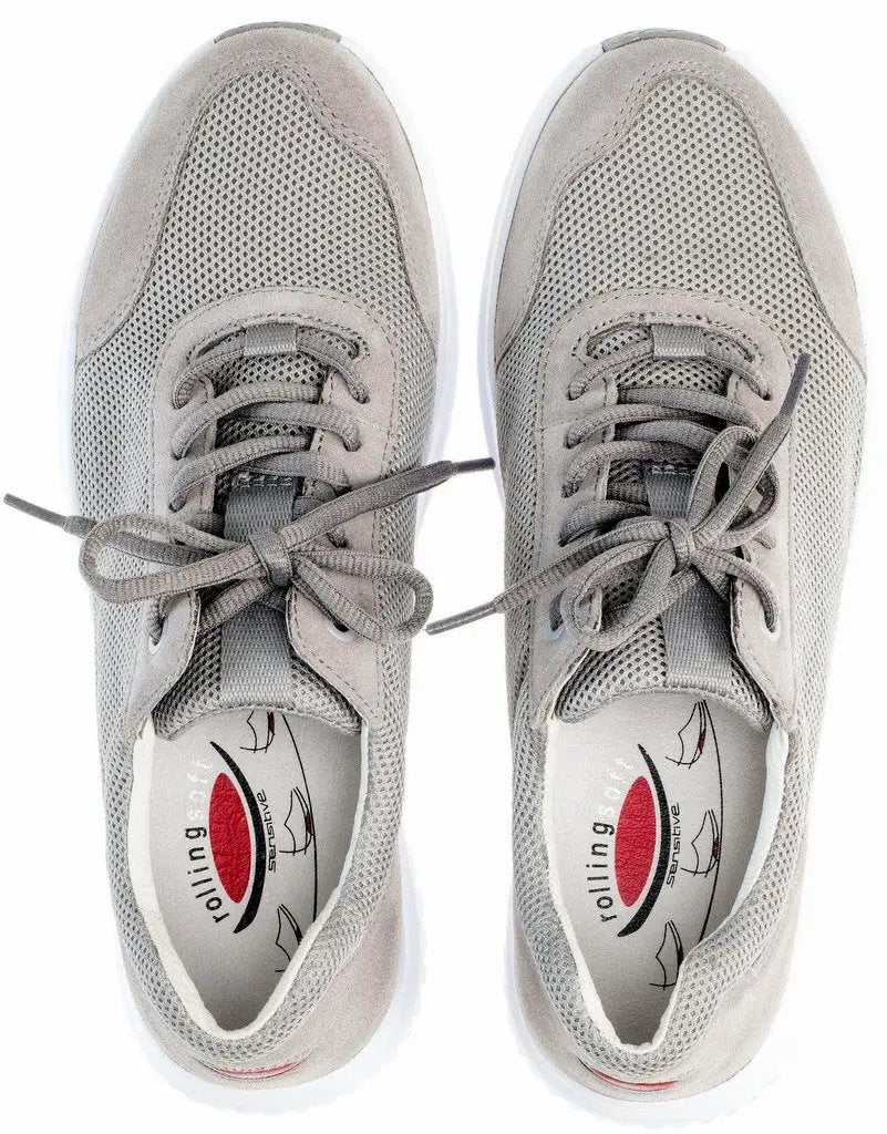 Gabor Rollingsoft 26.981.40 Women Walking Shoes - Grey - ChaplinshoesGabor Rollingsoft 26.981.40 Women Walking Shoes - GreyGabor