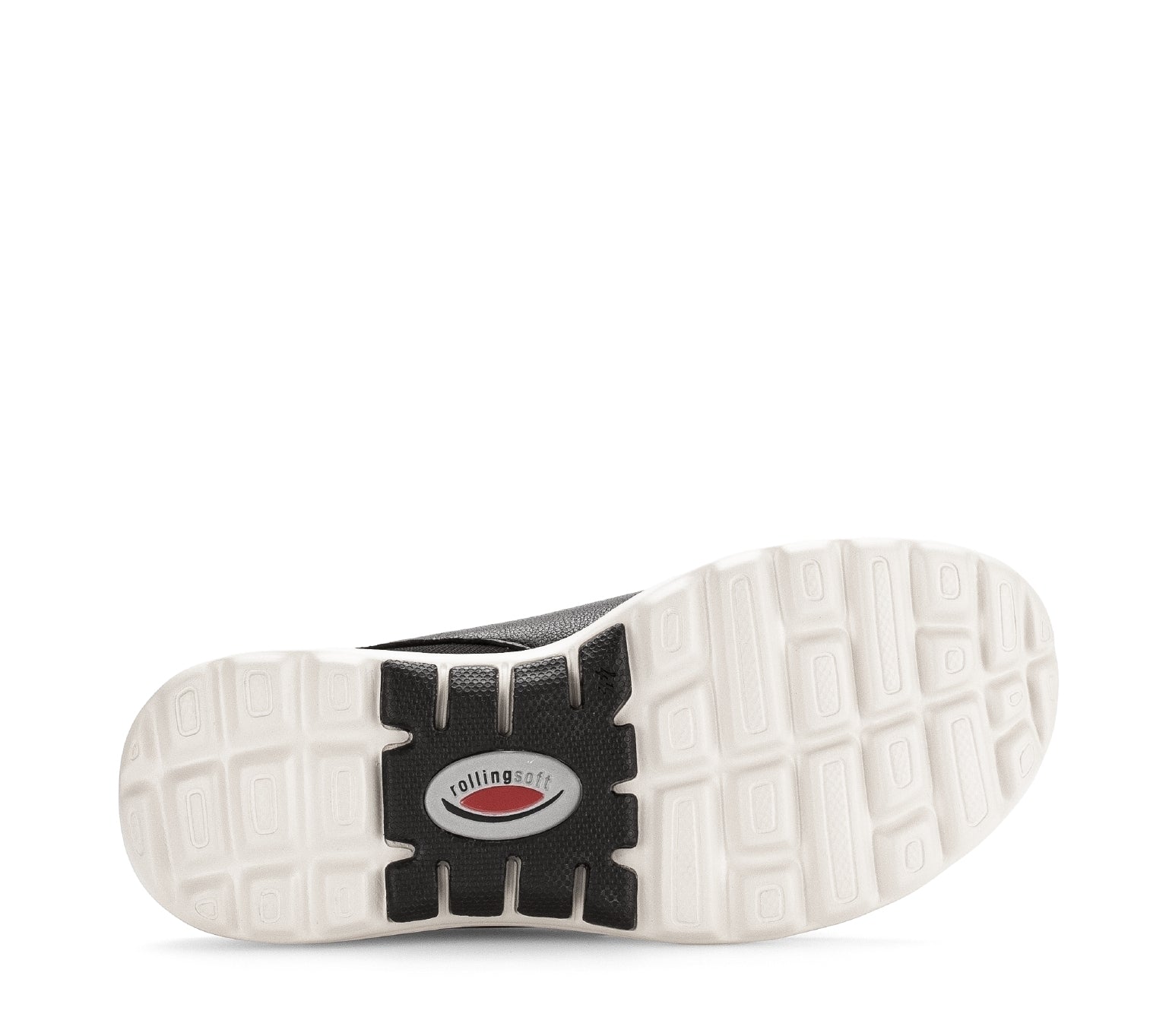 Sandały damskie z okrągłymi palcami, model '66.812.67' - czarne