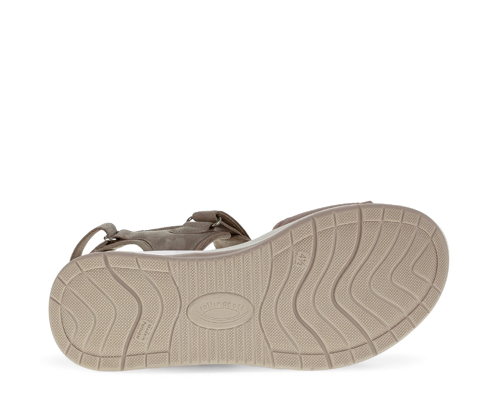 Damen-Rollsandale '66.889.43' – Beige