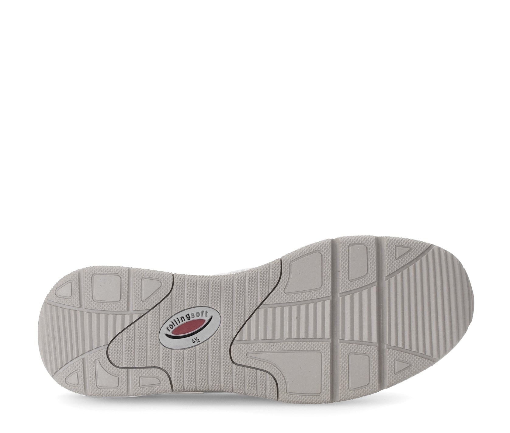 '66.897.10' lopende damessneaker - zilver