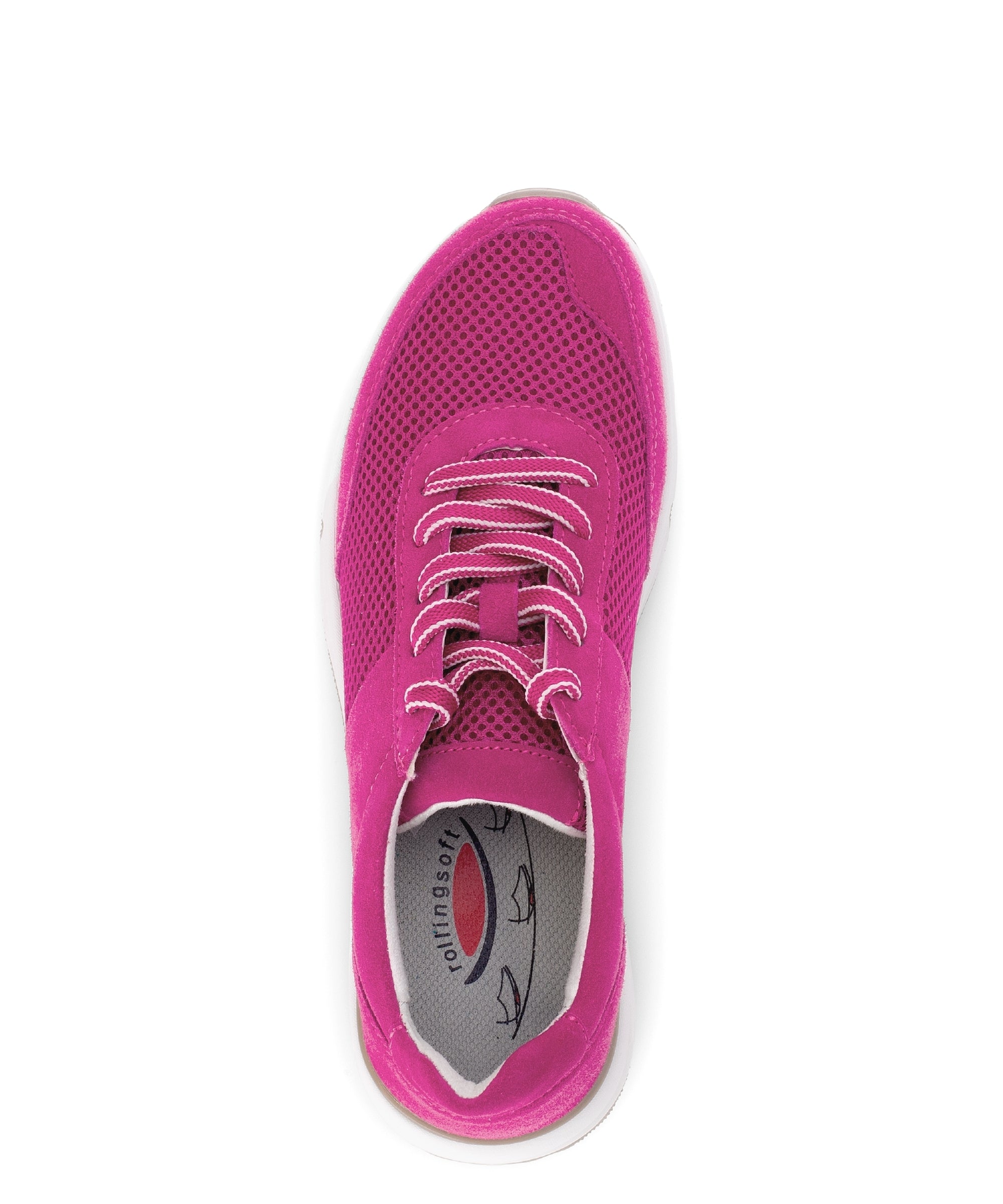 '66.897.28' women's walking rolling sneaker - pink