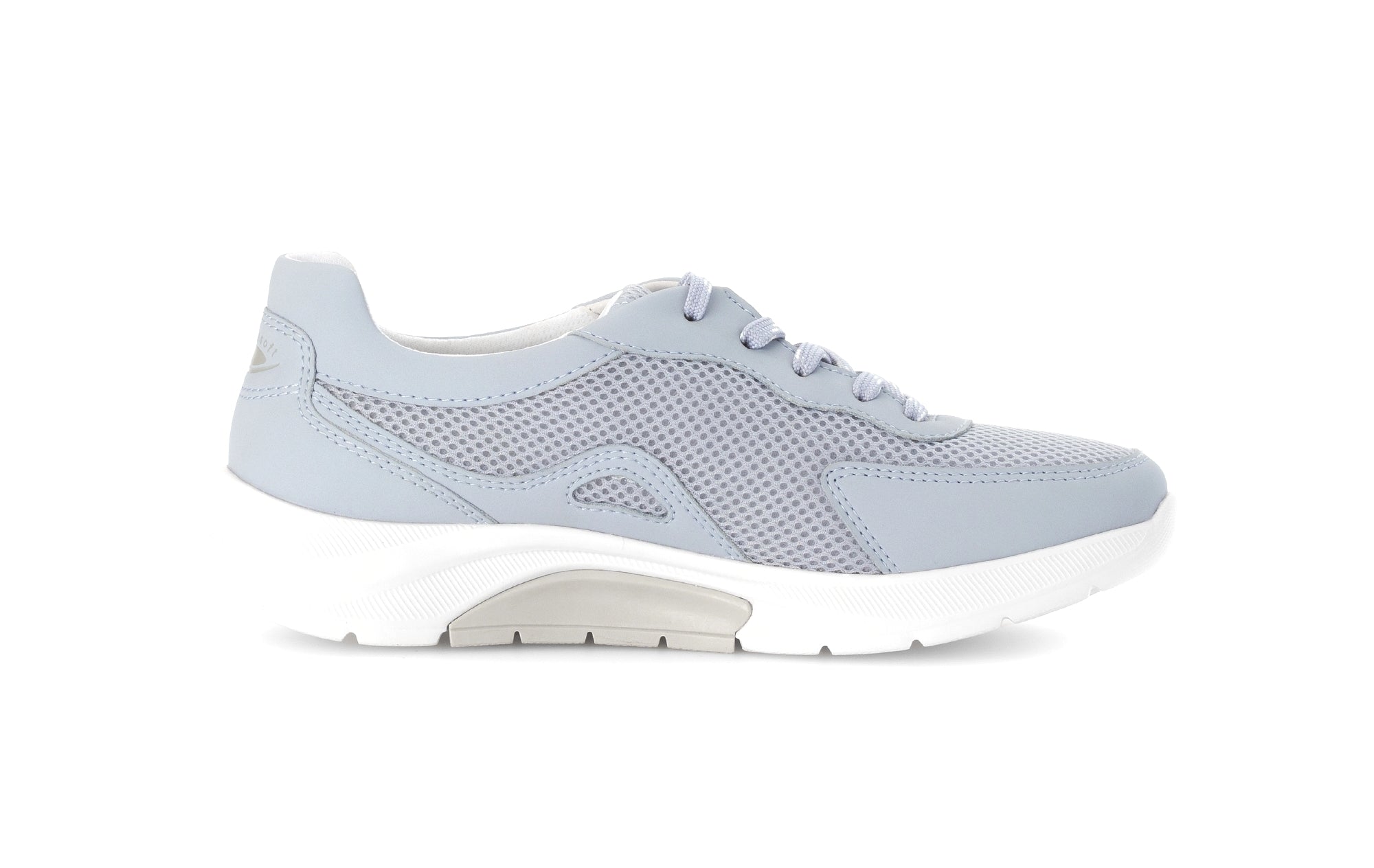 '66.923.16' dámské vycházkové rolovací šněrovací tenisky – modré