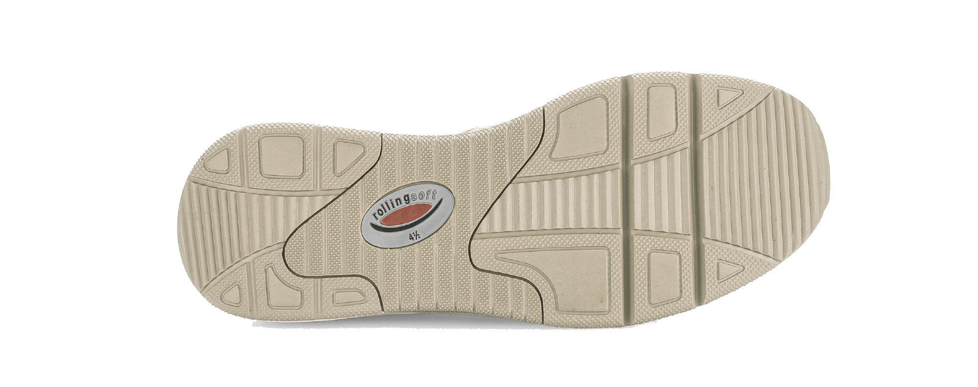 '86.897.33' lopende damessneaker - beige