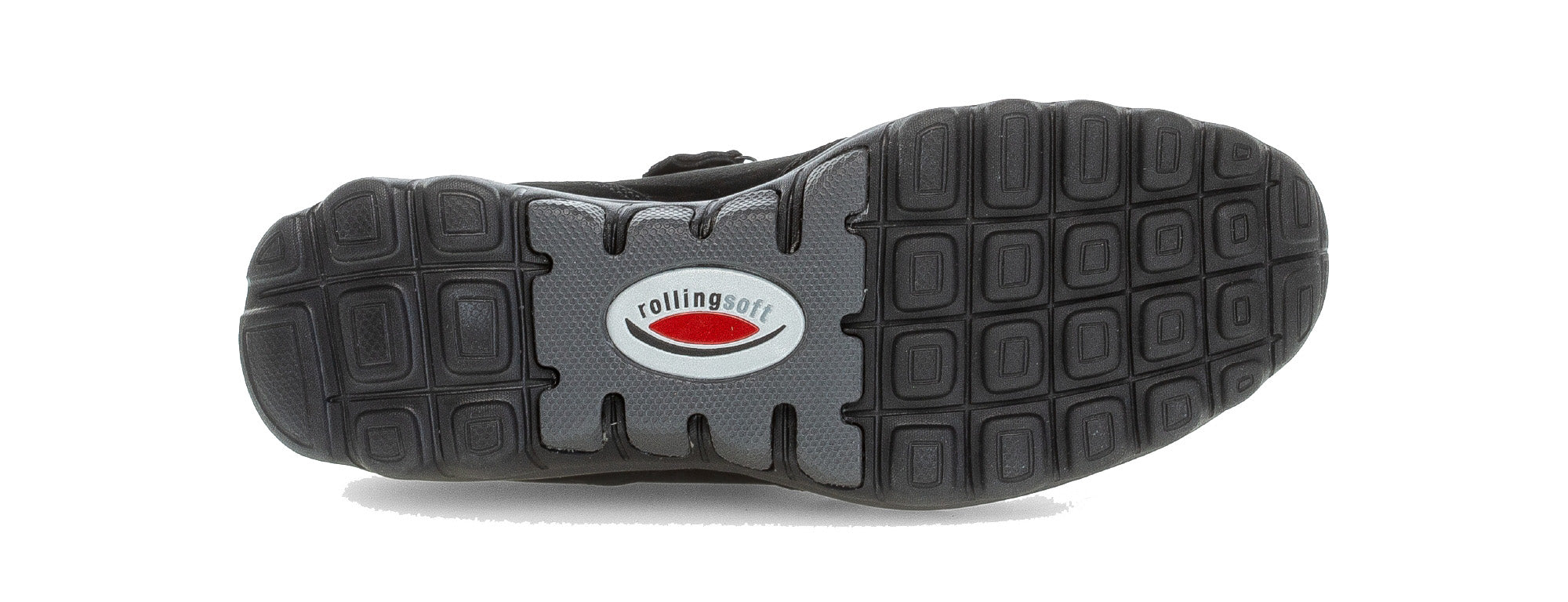 '06.968.47' lopende damessneaker - zwart