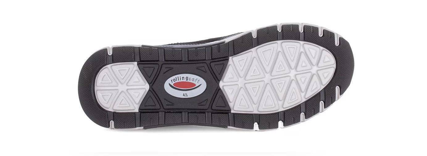 Rollschuh-Schnürsneaker „76.986.47“ für Damen – Schwarz