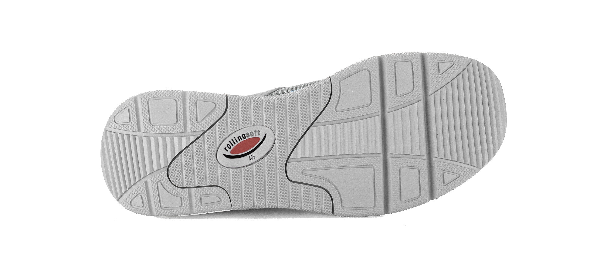 '86.897.40' women's walking rolling sneaker - grey