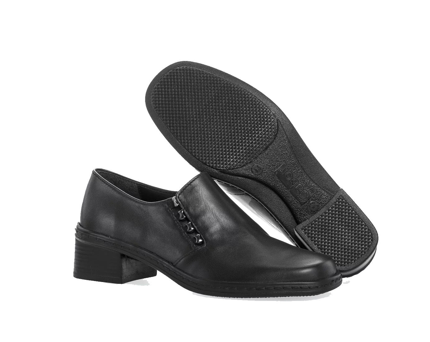 Gesloten damespump '04.443.27' - Zwart