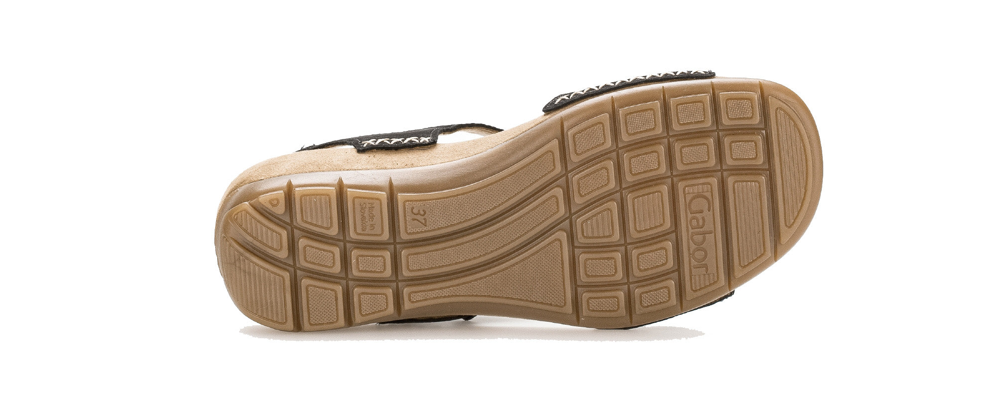 '83.734.17' dámský sandál - černý