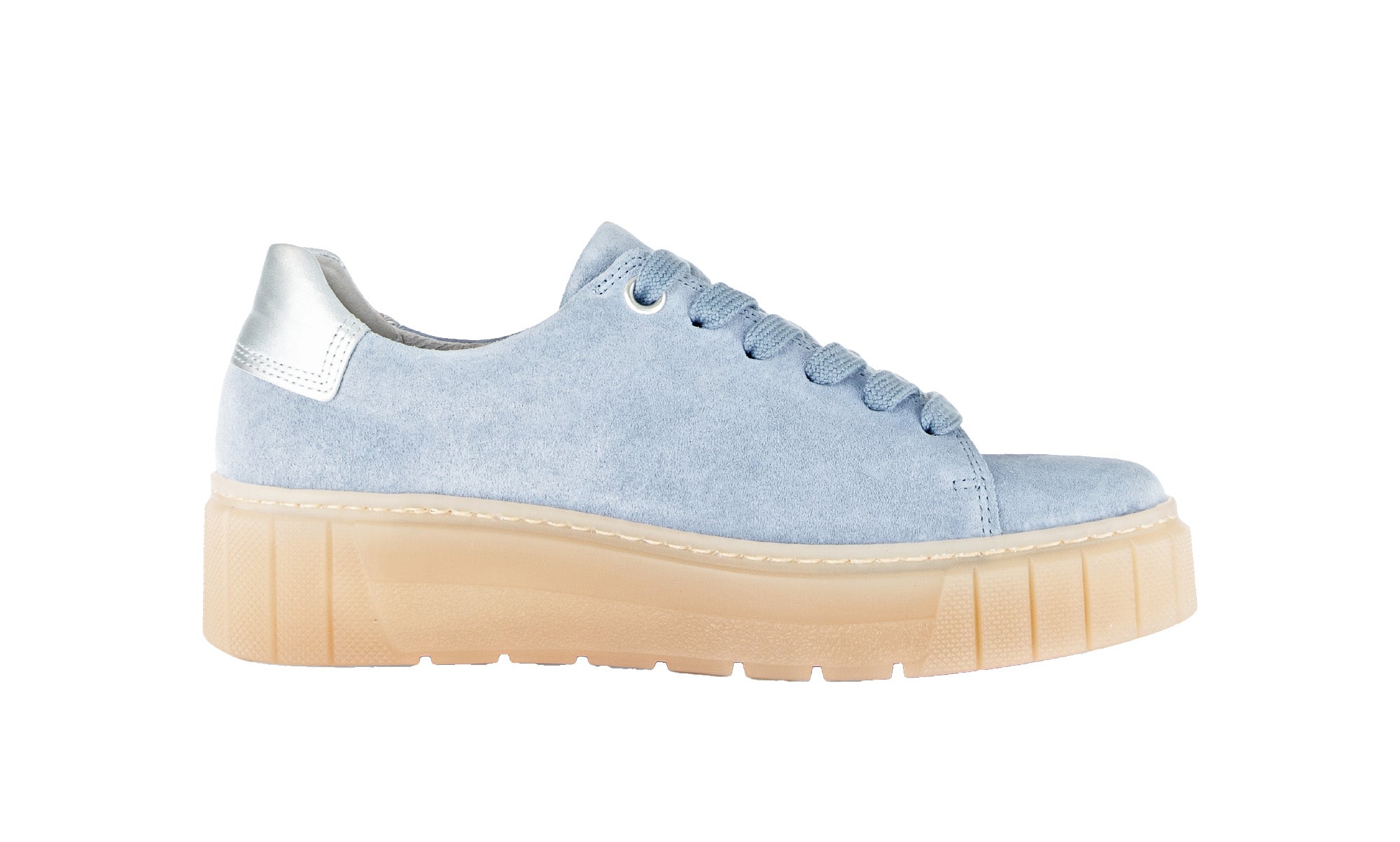 Sneaker allacciata da donna con vestibilità ampia (H) '86.410.46' - blu