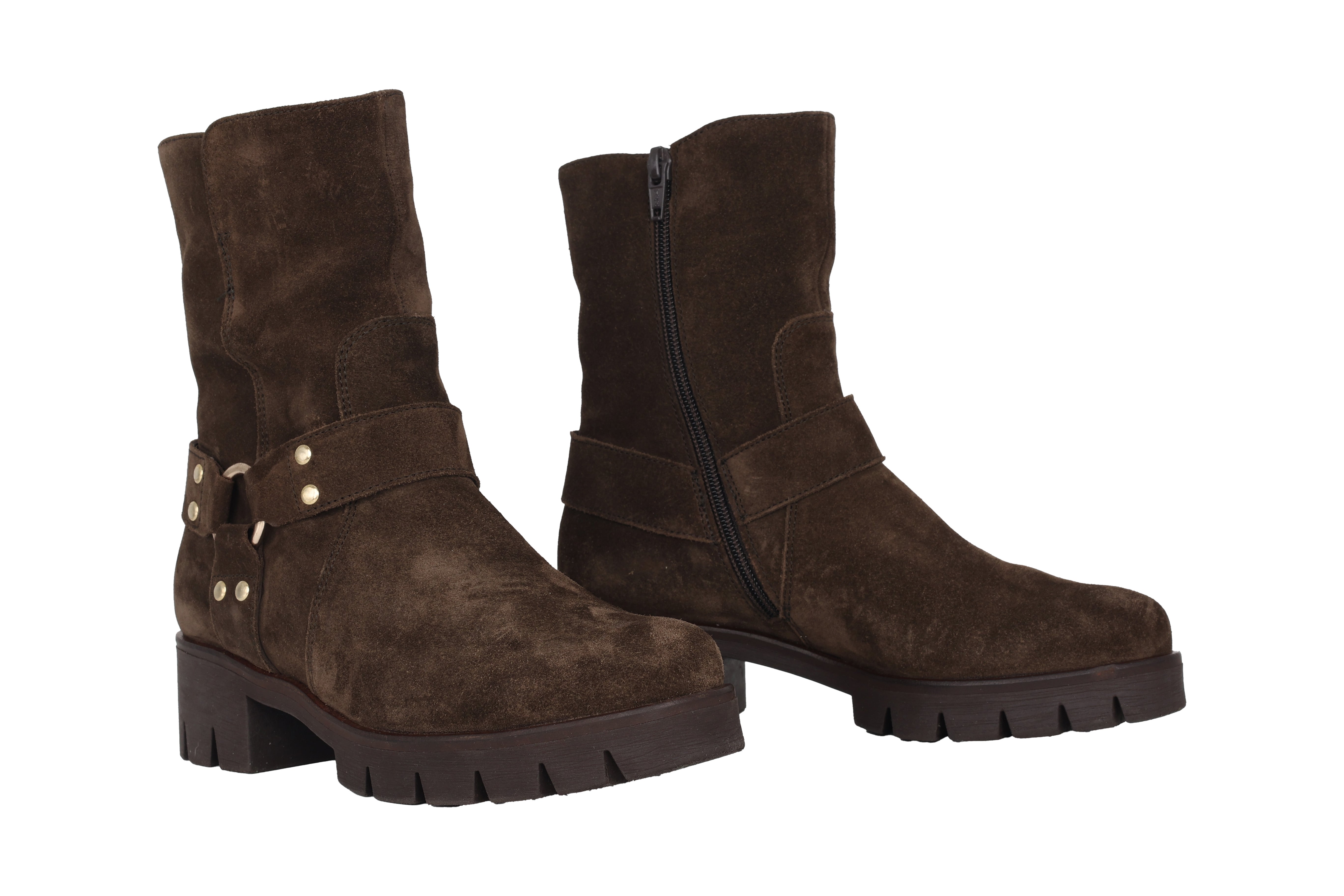 Mittellanger Damenstiefel „51.713.18“ – Braun