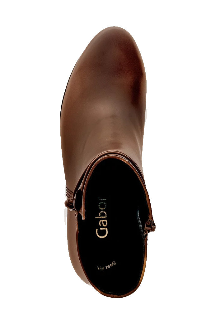 '75.522.24' dámská kotníková obuv - hnědá