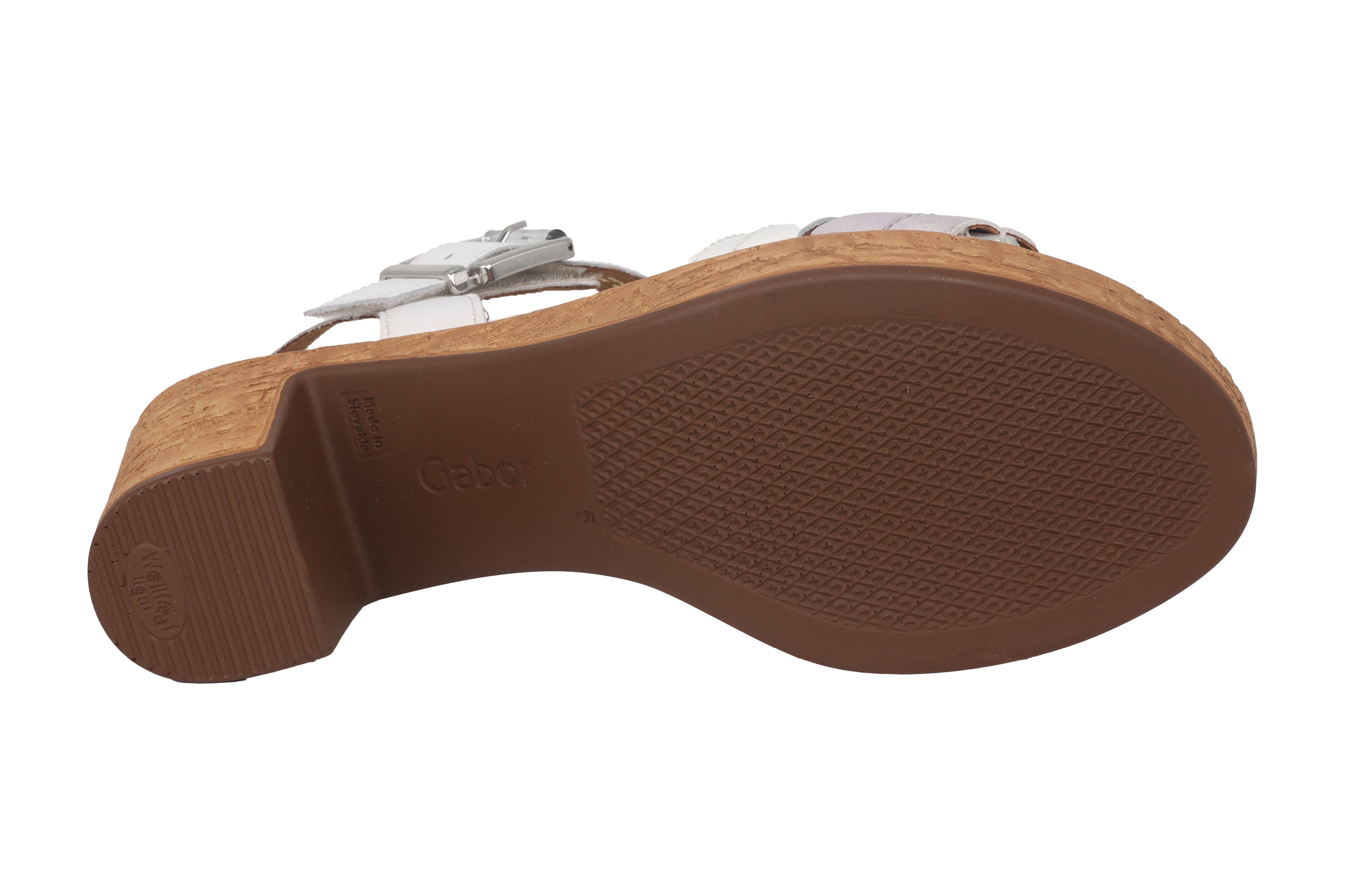 Damensandale '24.763.21' – Weißmischung