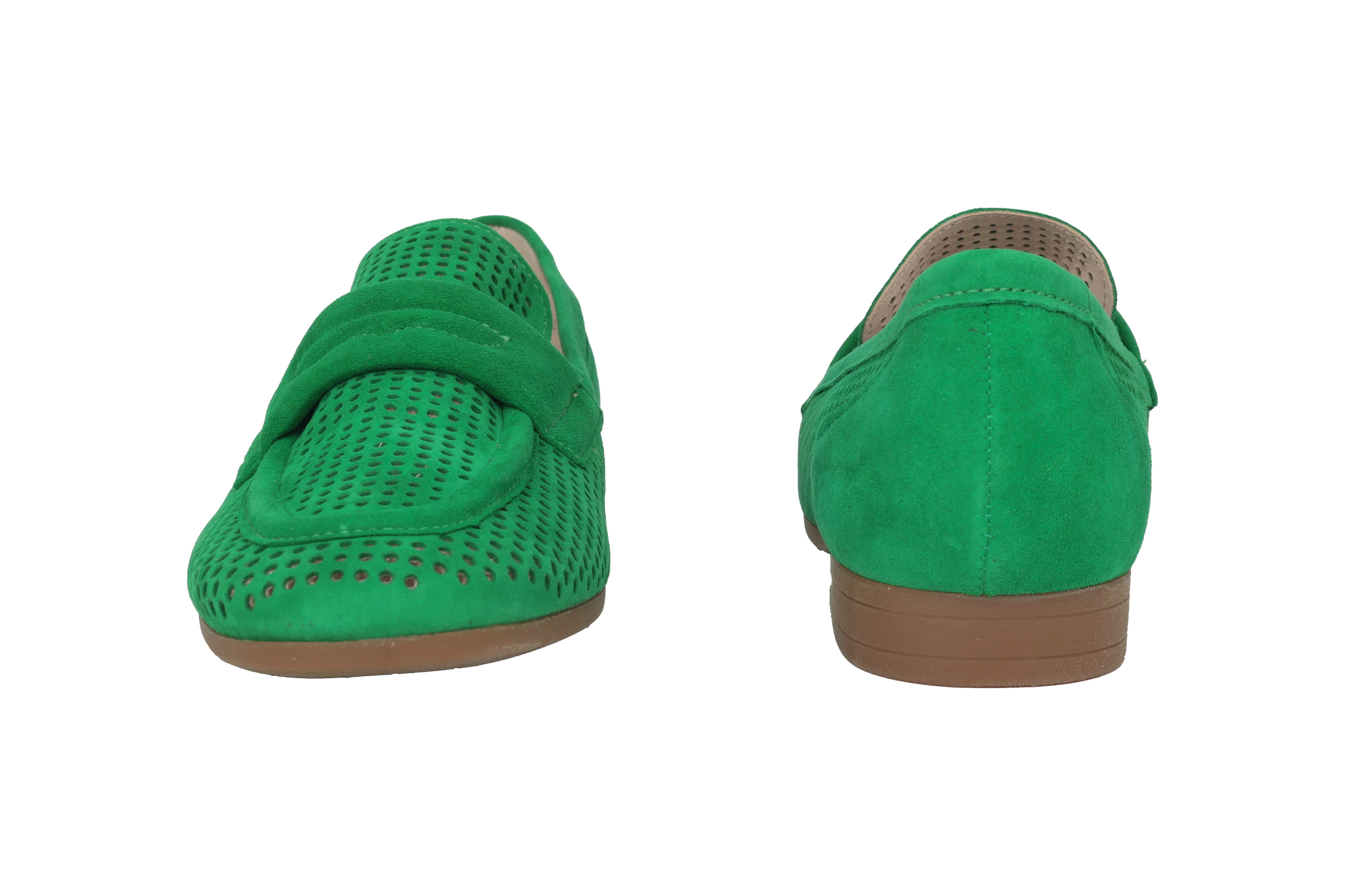 '22.424.33' mocasín de verano para mujer perforado - verde