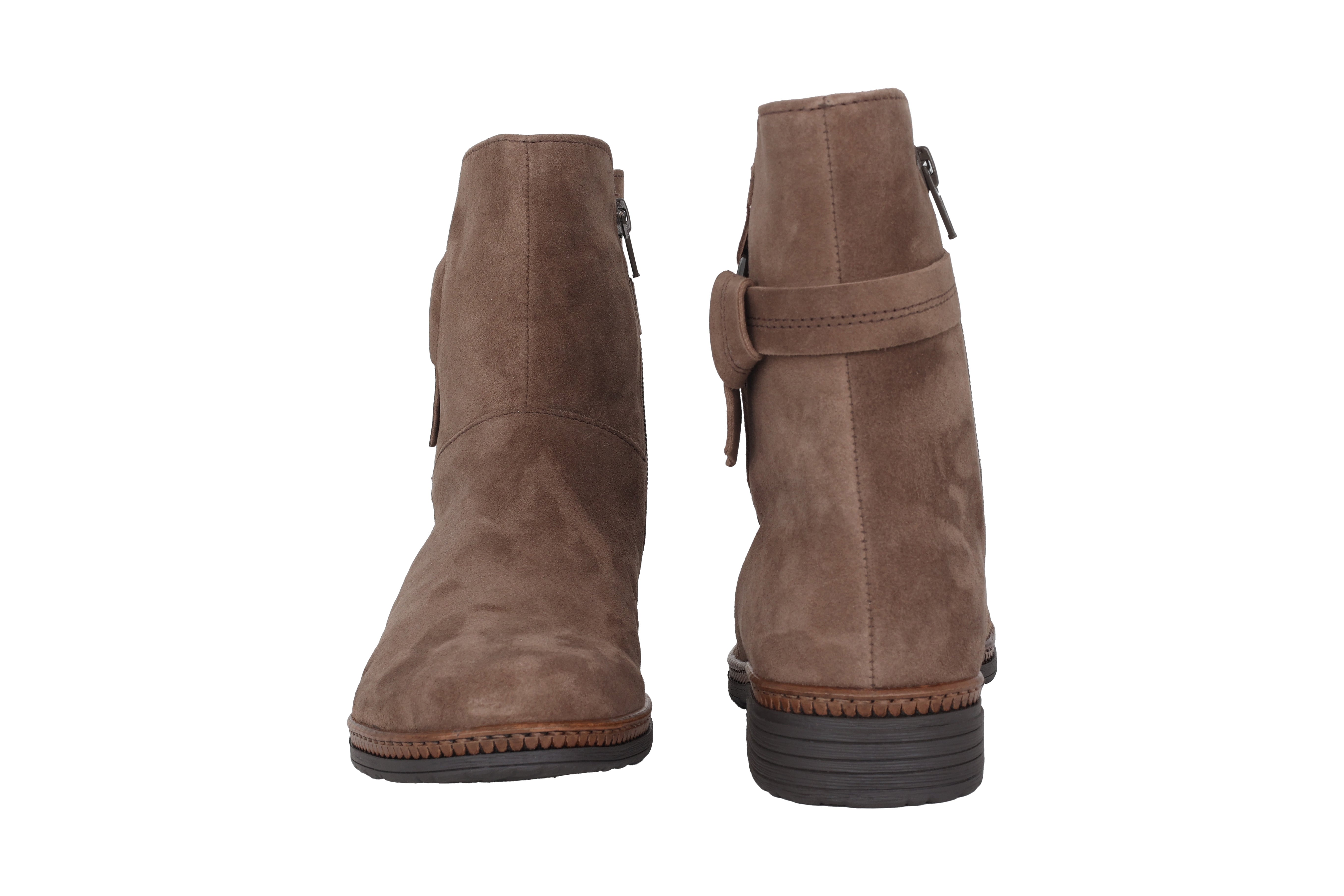 '54.671.10' damstövel med dragkedja - grå