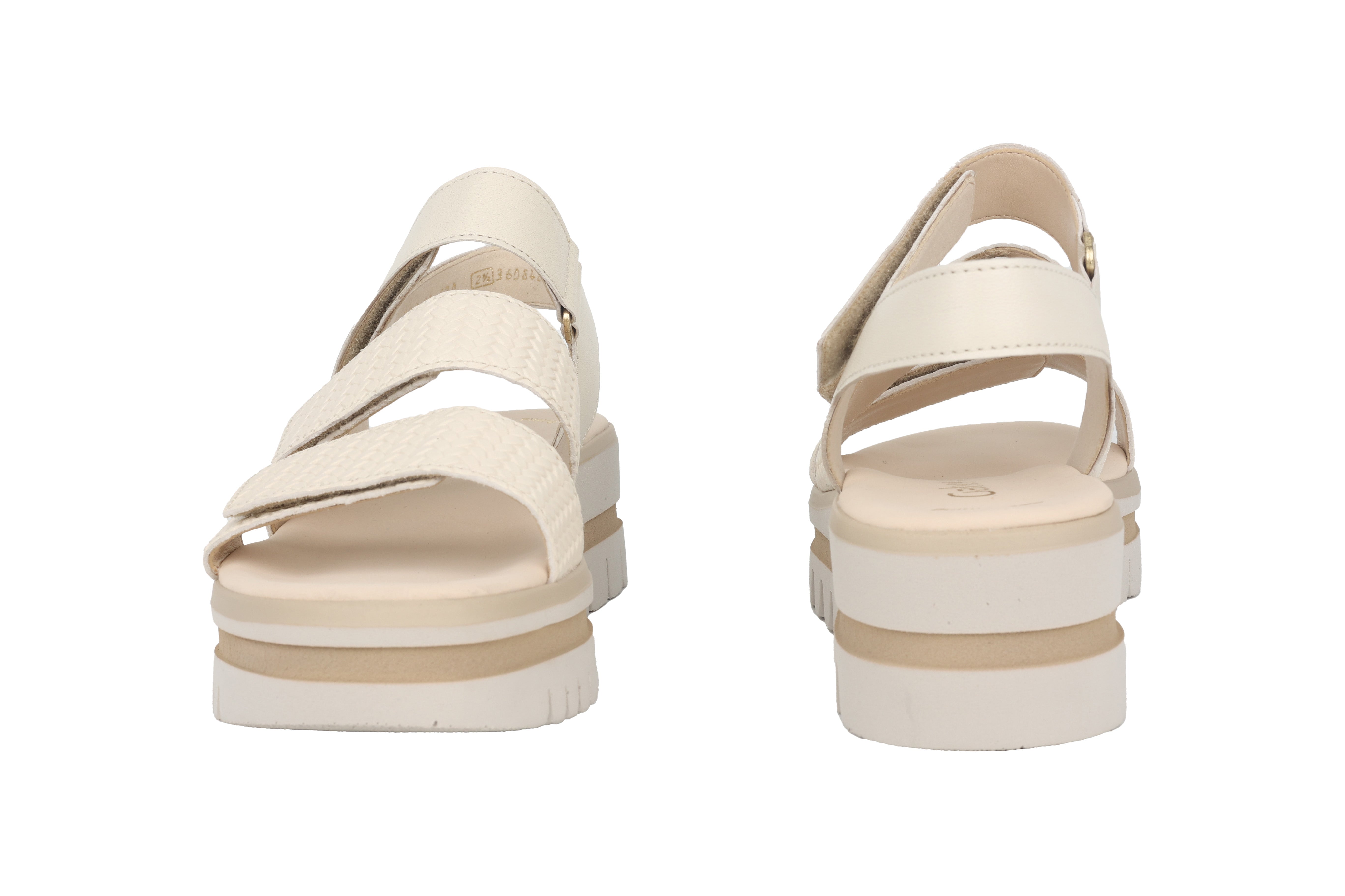 Sandał damski '64.620.22' - złamana biel