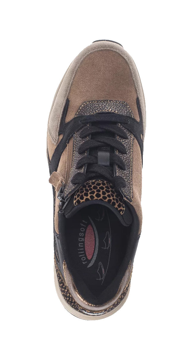 Sneaker da passeggio da donna '76.878.42' - Marrone