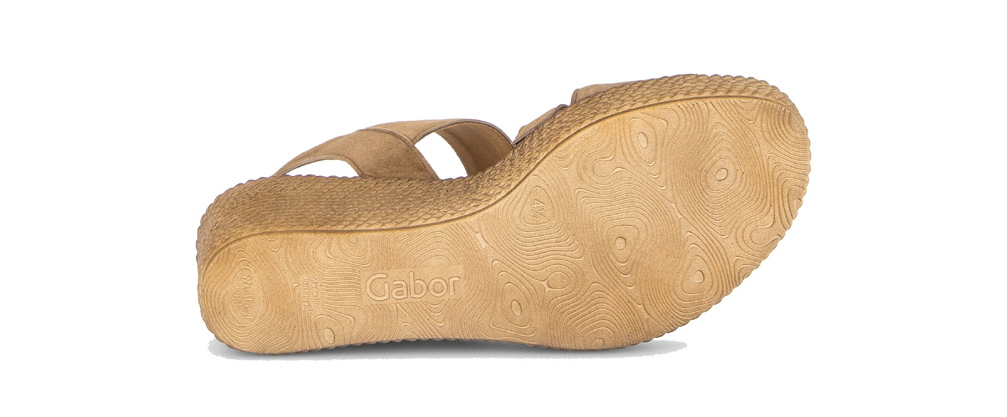 Damen-Keilsandalette '84.771.14' – braun