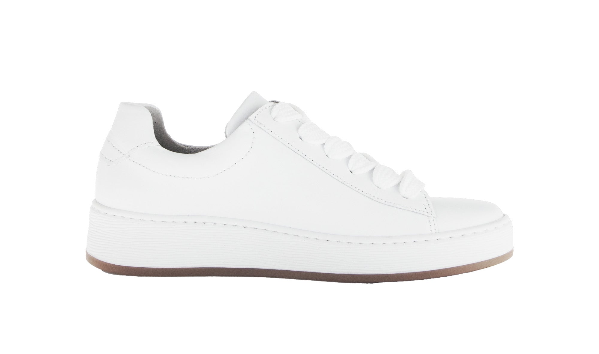 '86.470.50' zapatilla deportiva con cordones para mujer - blanco