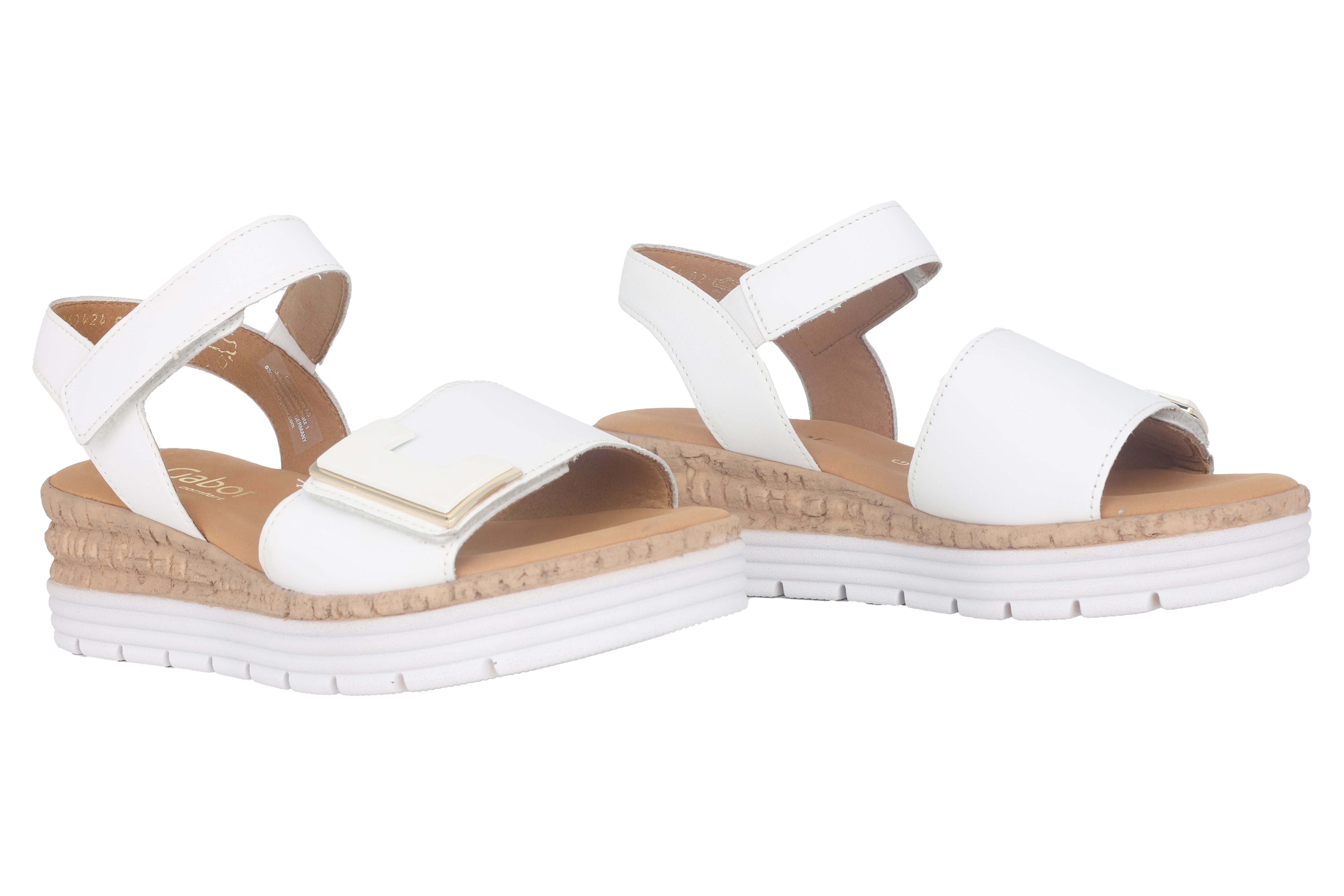 '62.700.50' damesandal - hvid