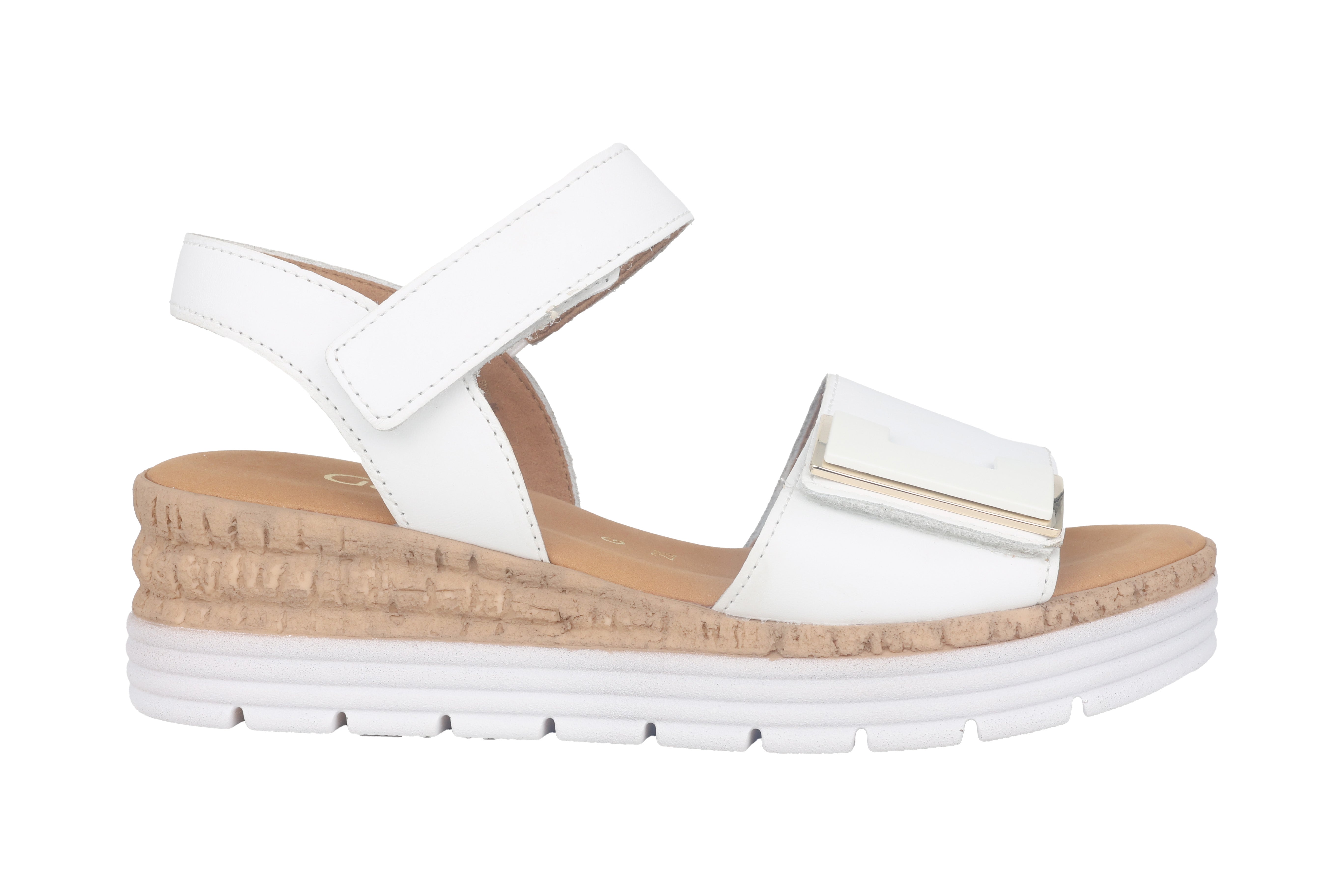 '62.700.50' damesandal - hvid