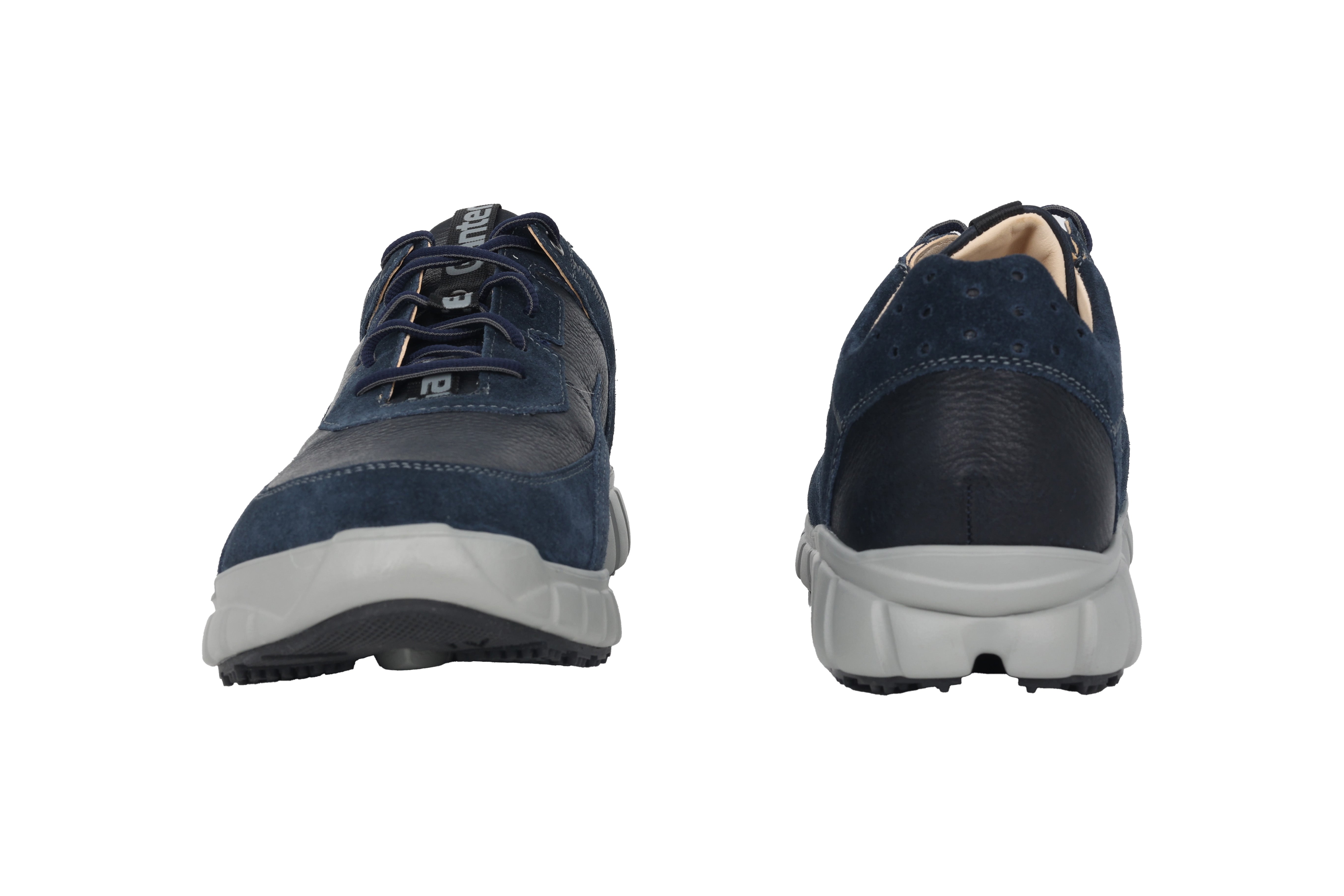 'Evo' Herren-Walking-Walking-Rolling-Schuhe mit weiter Passform (H) – Blau