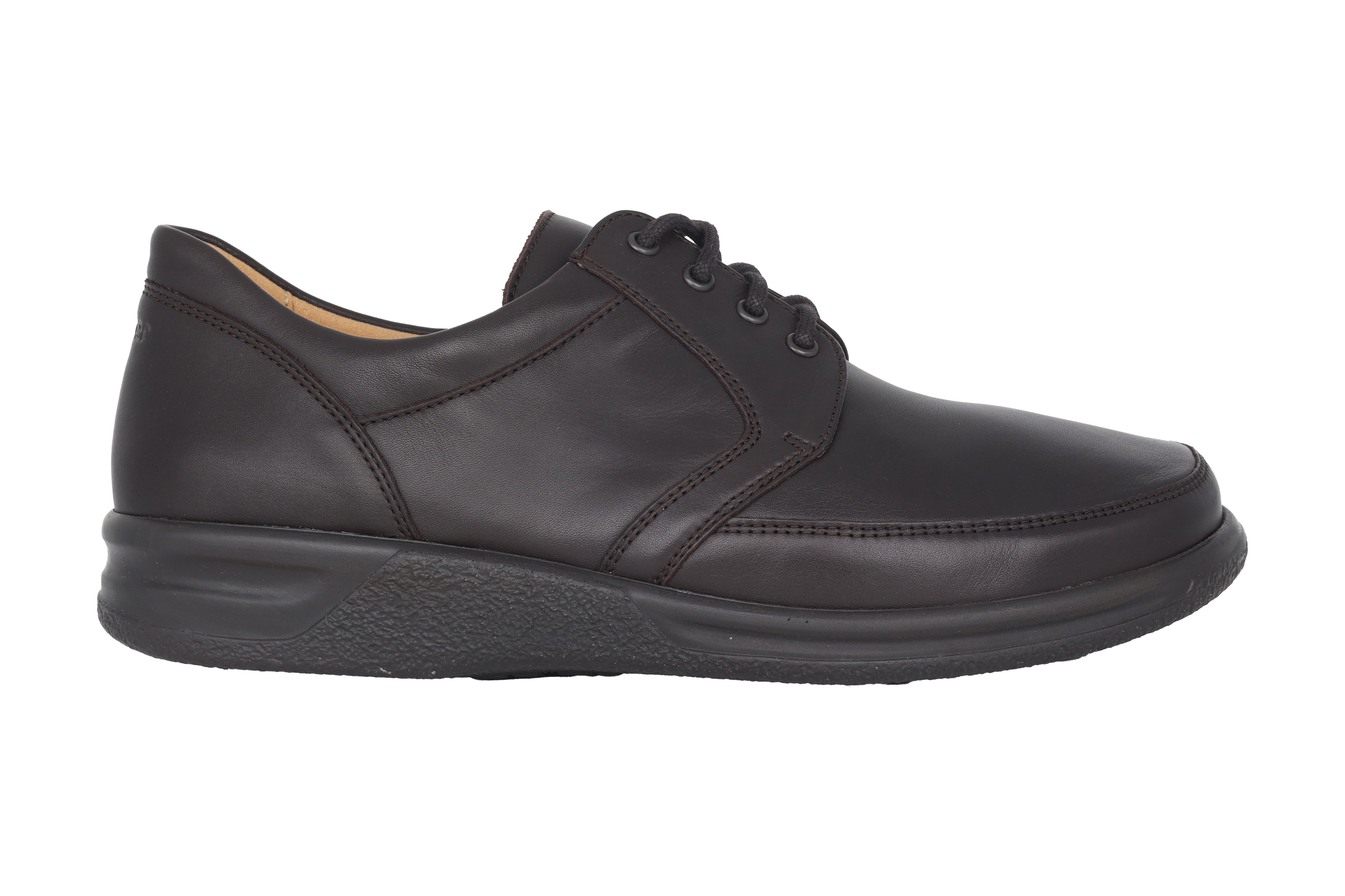 'Kurt' men's very wide (K) lace-up shoe - brown