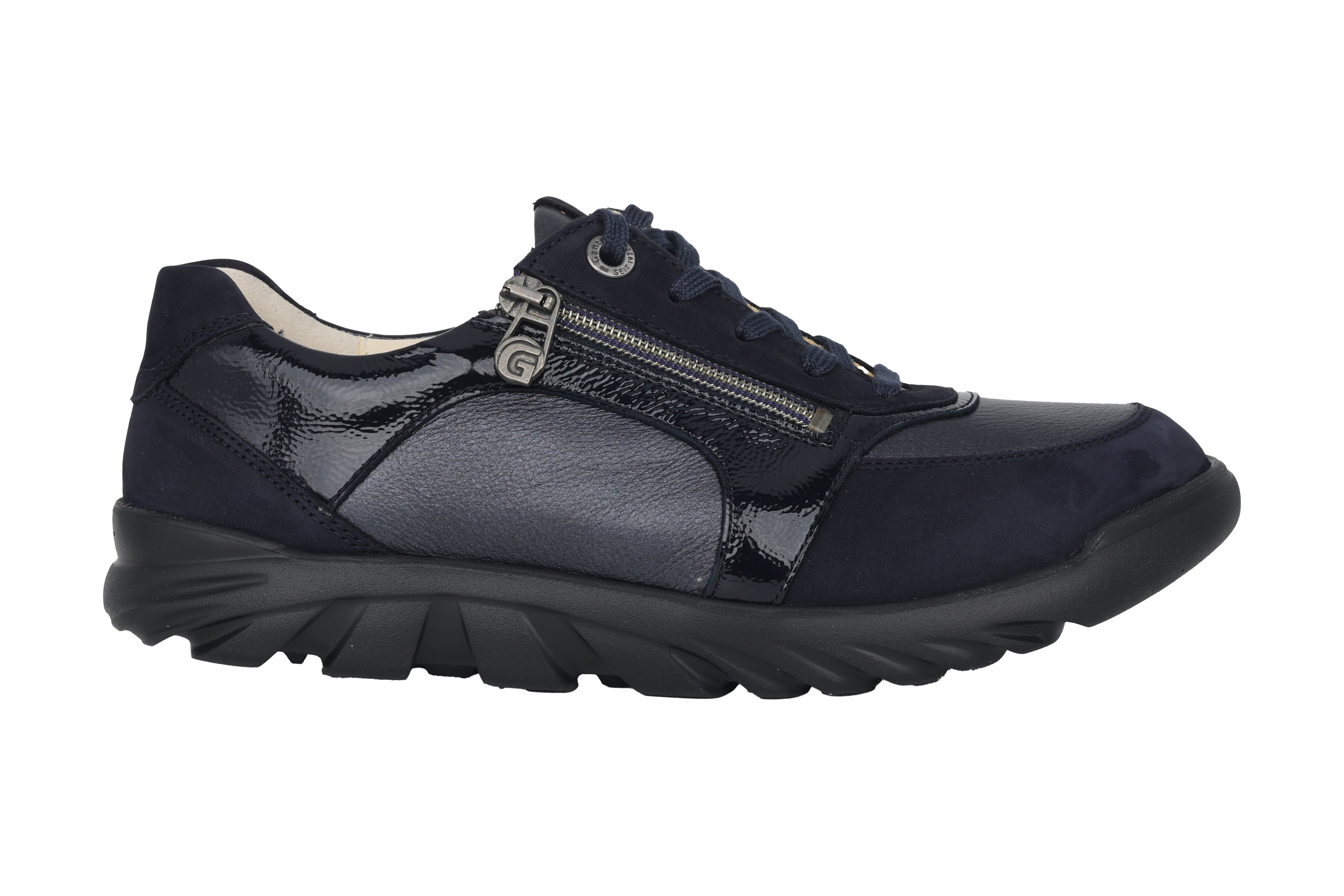 Baskets de marche à roulettes 'Haylie' pour femmes, coupe large (H) - Bleu