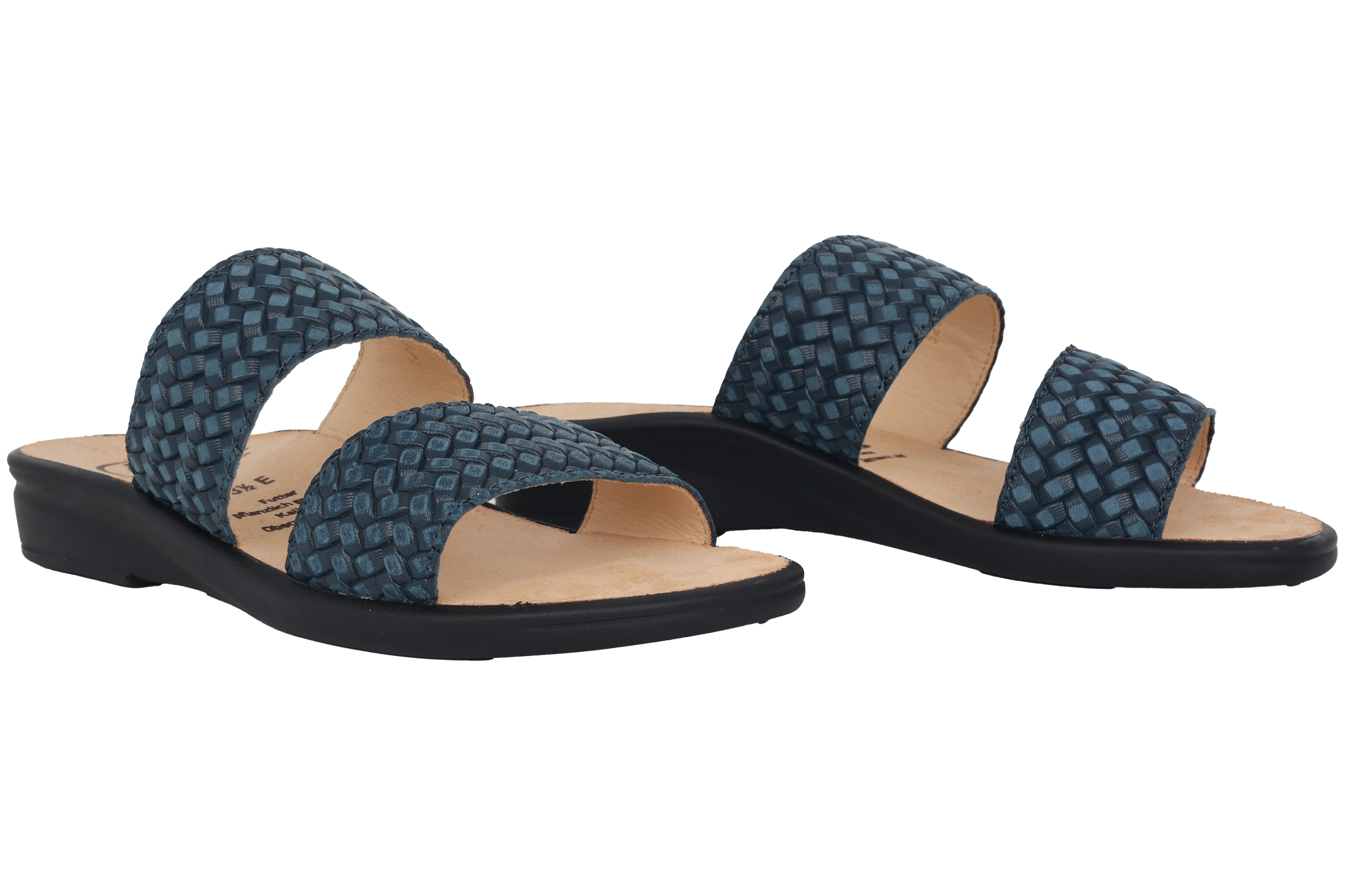 Damensandale 'Sonnica' in kleiner Passform (E) – Blau