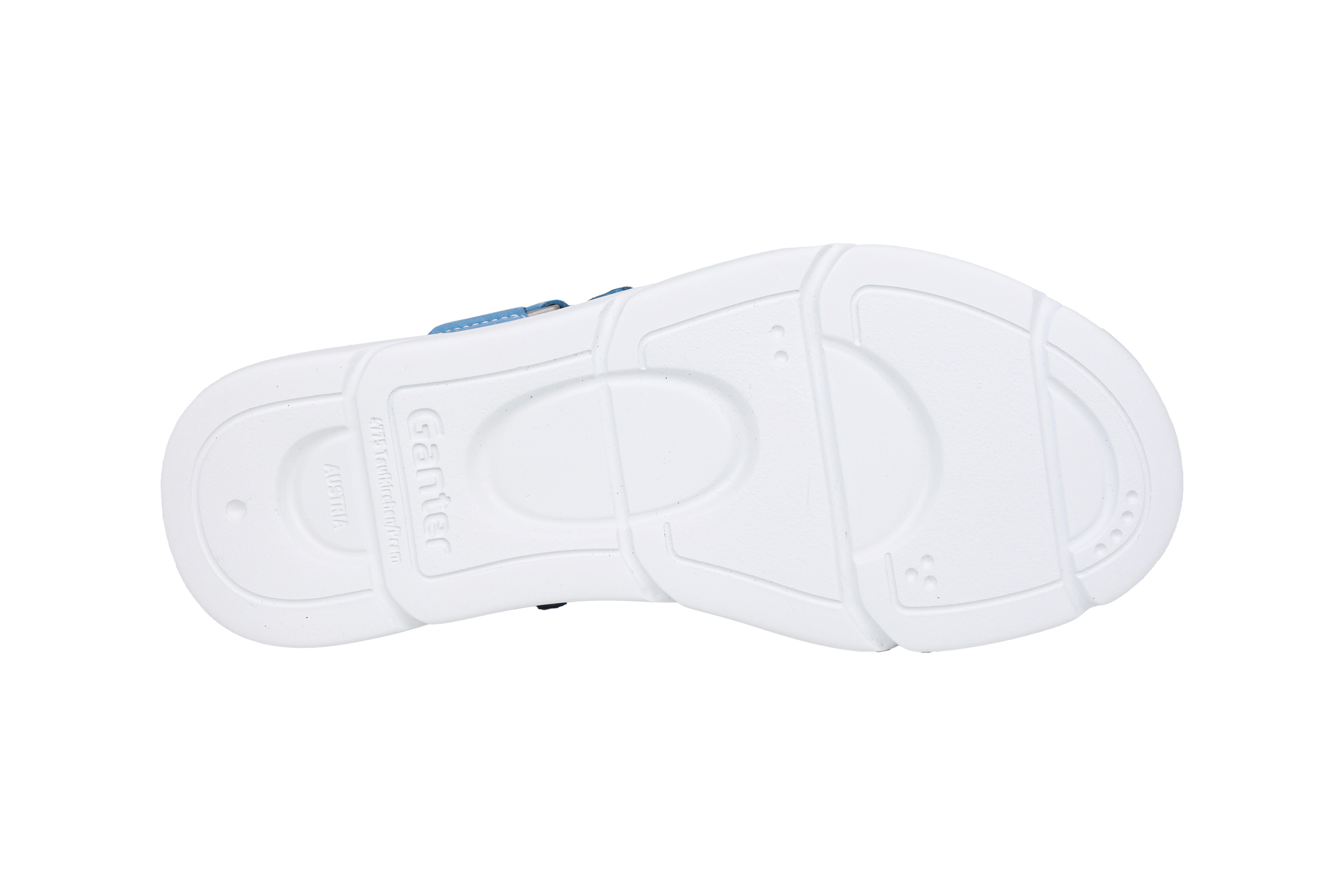 Weite Damensandale 'Halina' (H) – Blau