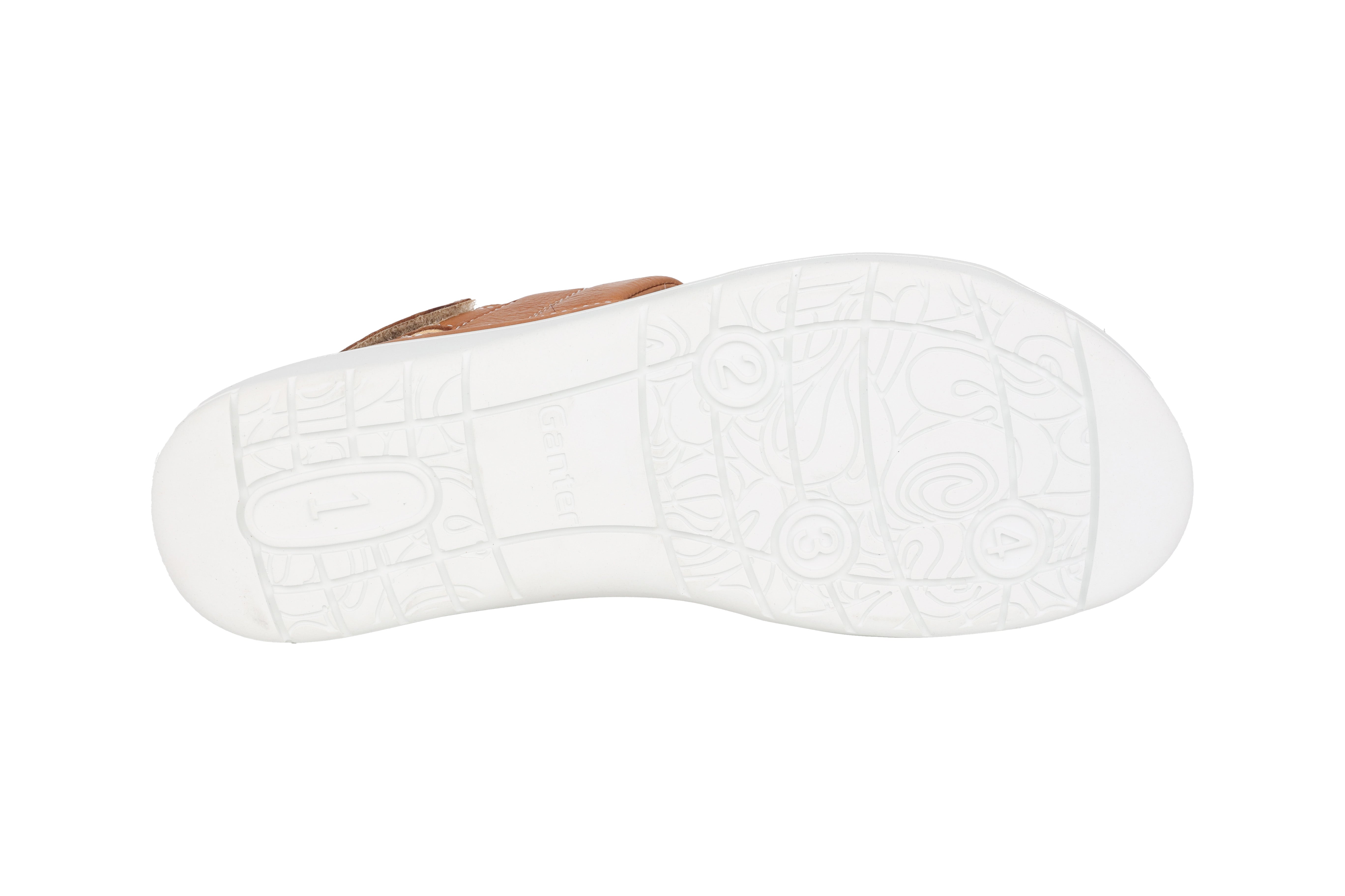 Damensandale 'Evi' mit schmaler Passform (E) – Braun