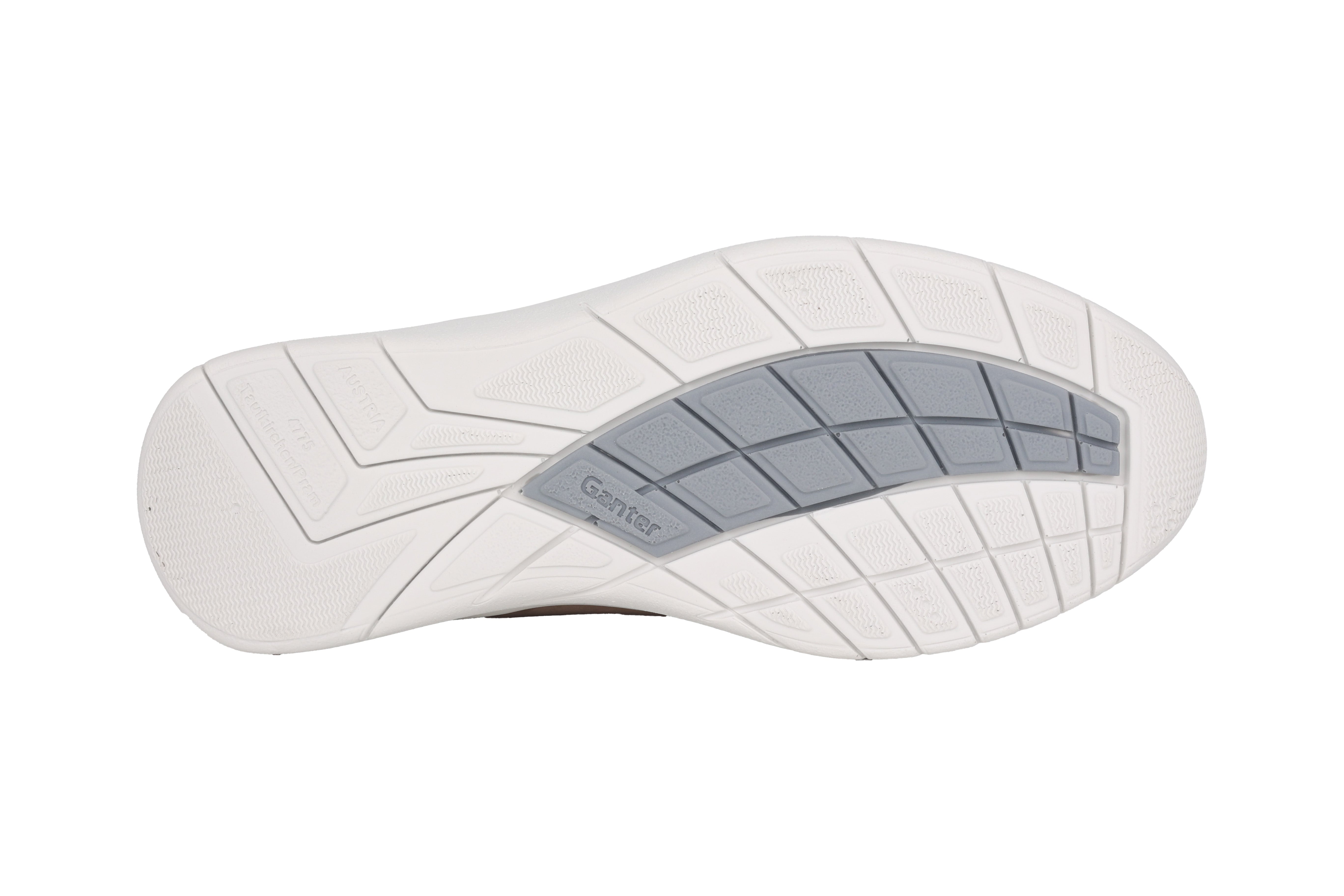 'Kira' women's very wide fit (K) lace-zip shoes - Taupe