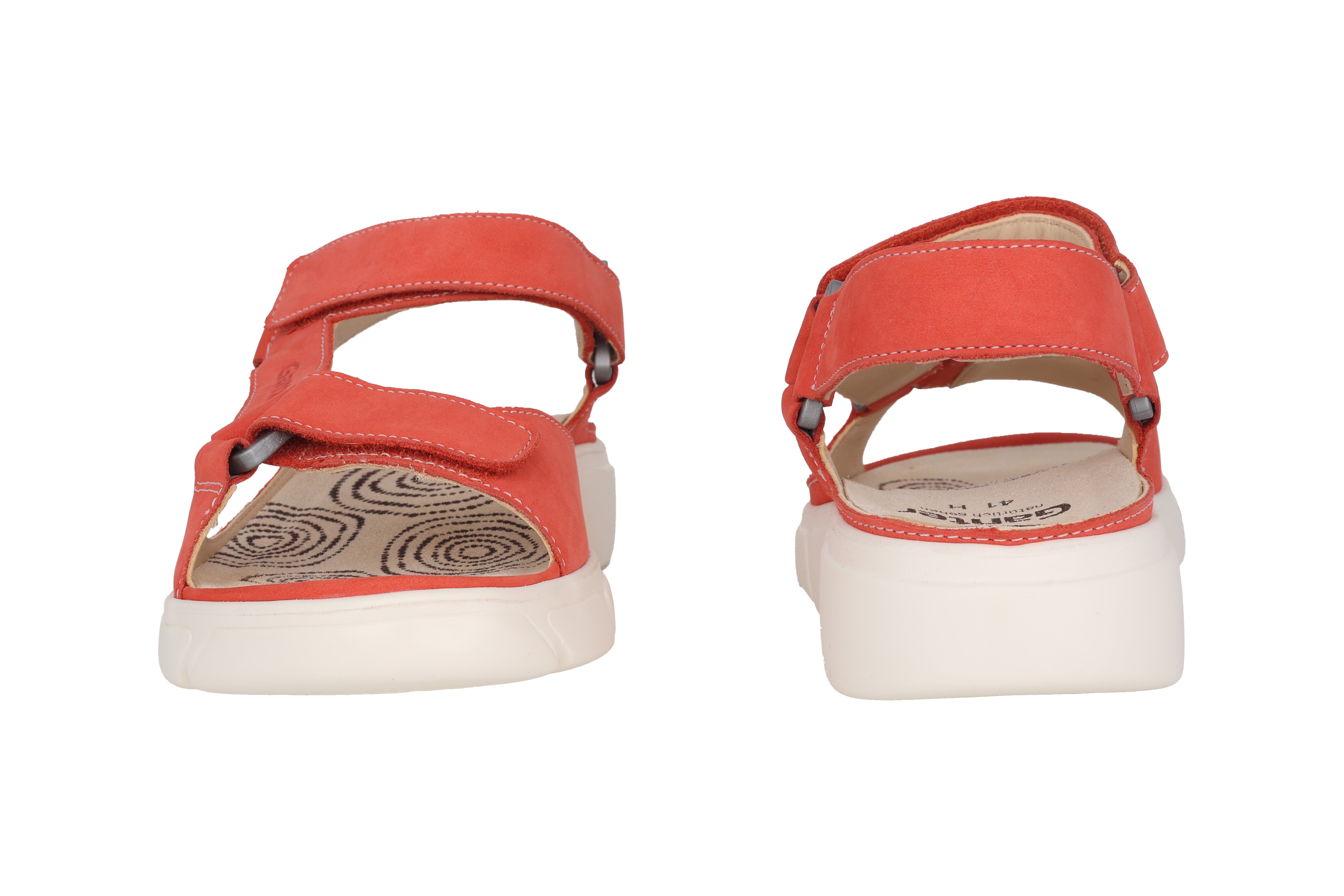 Weite Damensandale 'Halina' (H) - Rot