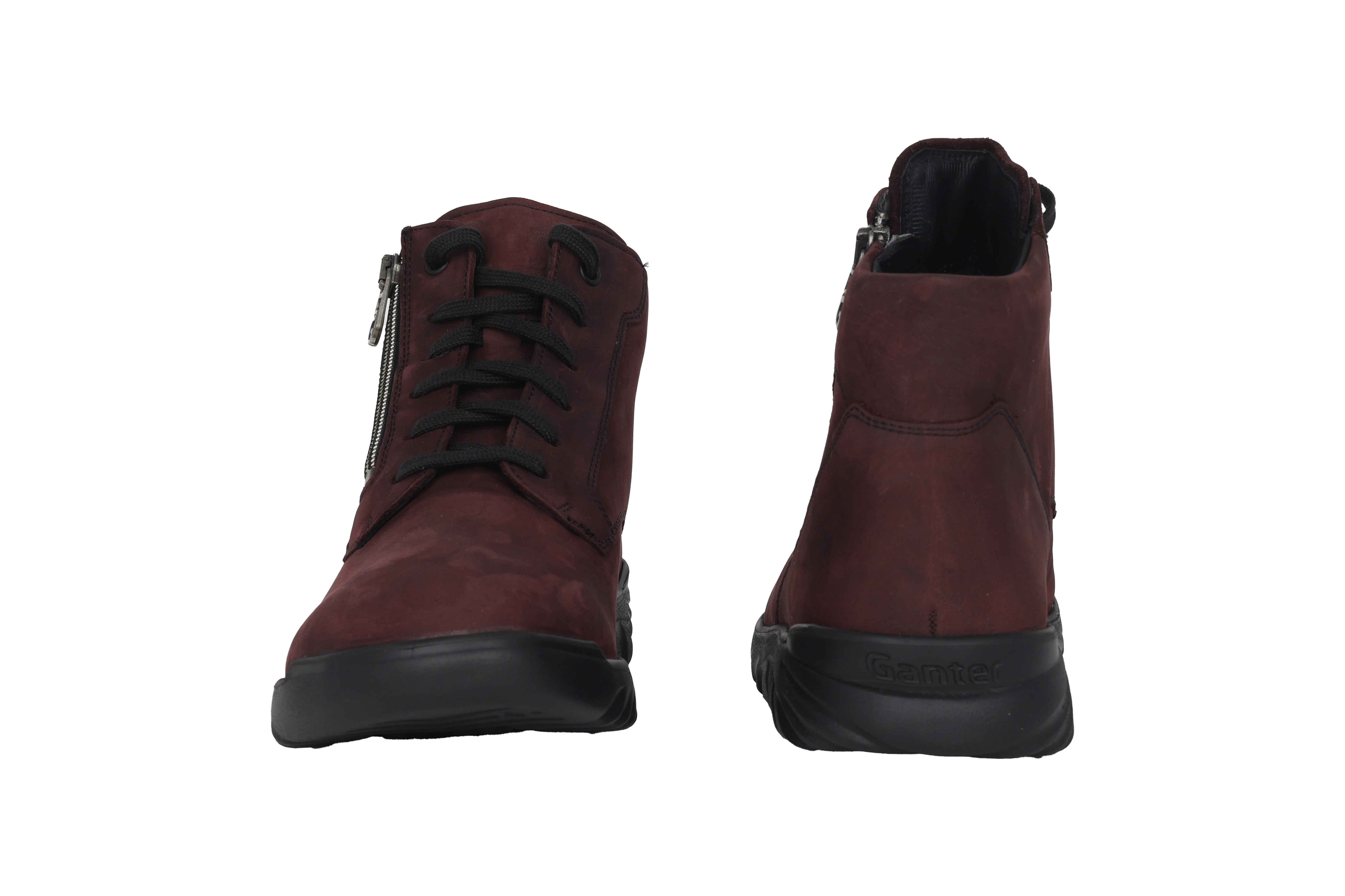 Botte de marche roulante 'Haylie' pour femmes, coupe large (H) - Rouge