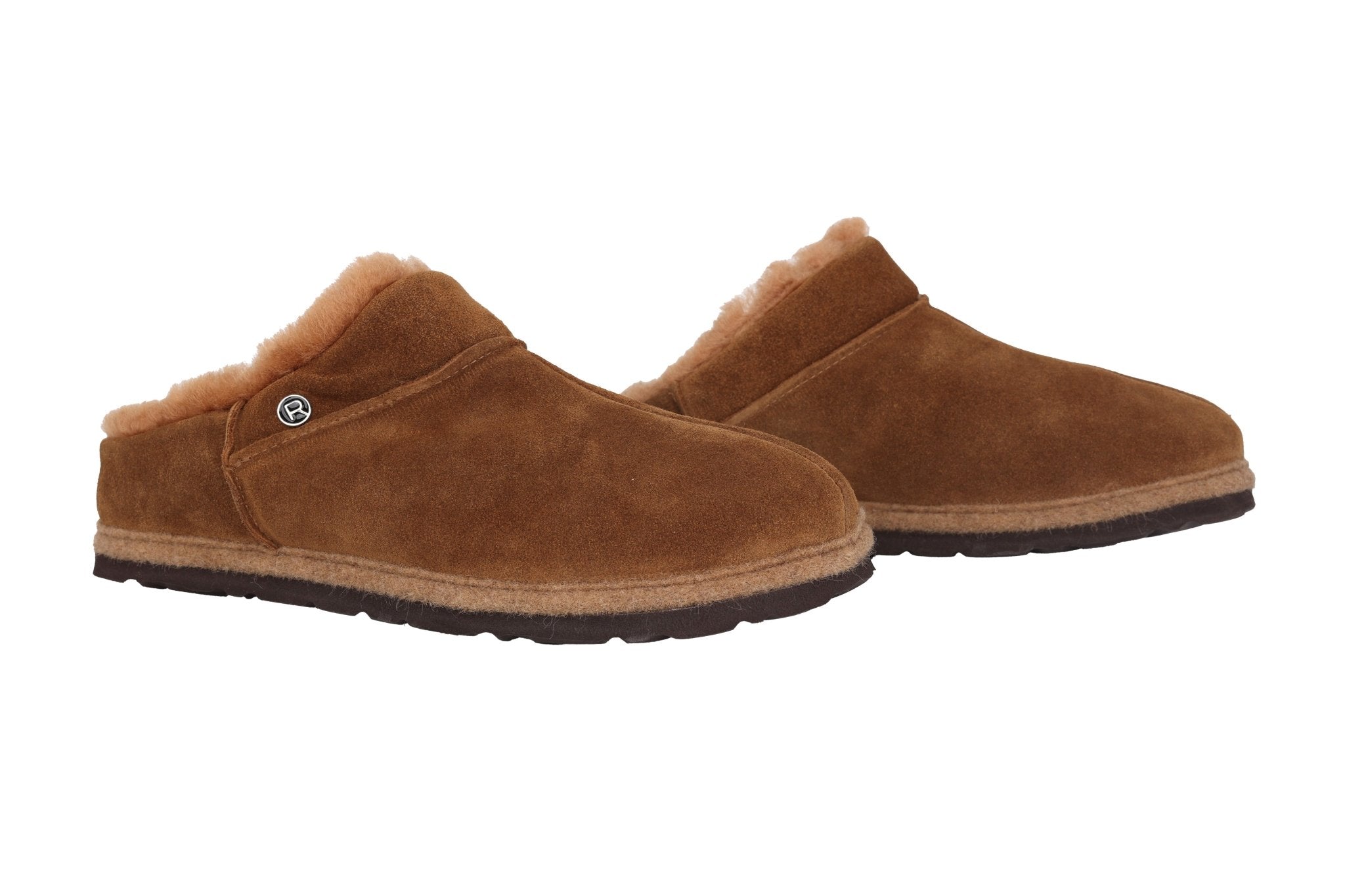 Damespantoffels 'Gardena' - Bruin - ChaplinshoesDamespantoffels 'Gardena' - BrownRohde