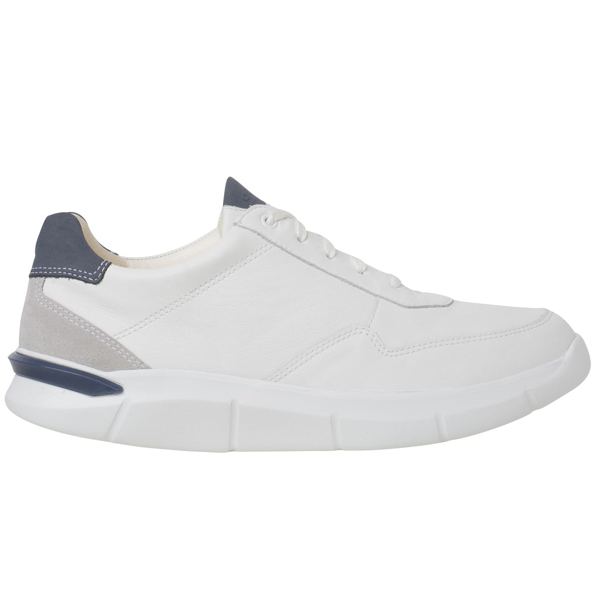 'George' men's rolling walking rolling sneaker - White - Chaplinshoes'George' men's rolling walking rolling sneaker - WhiteGanter
