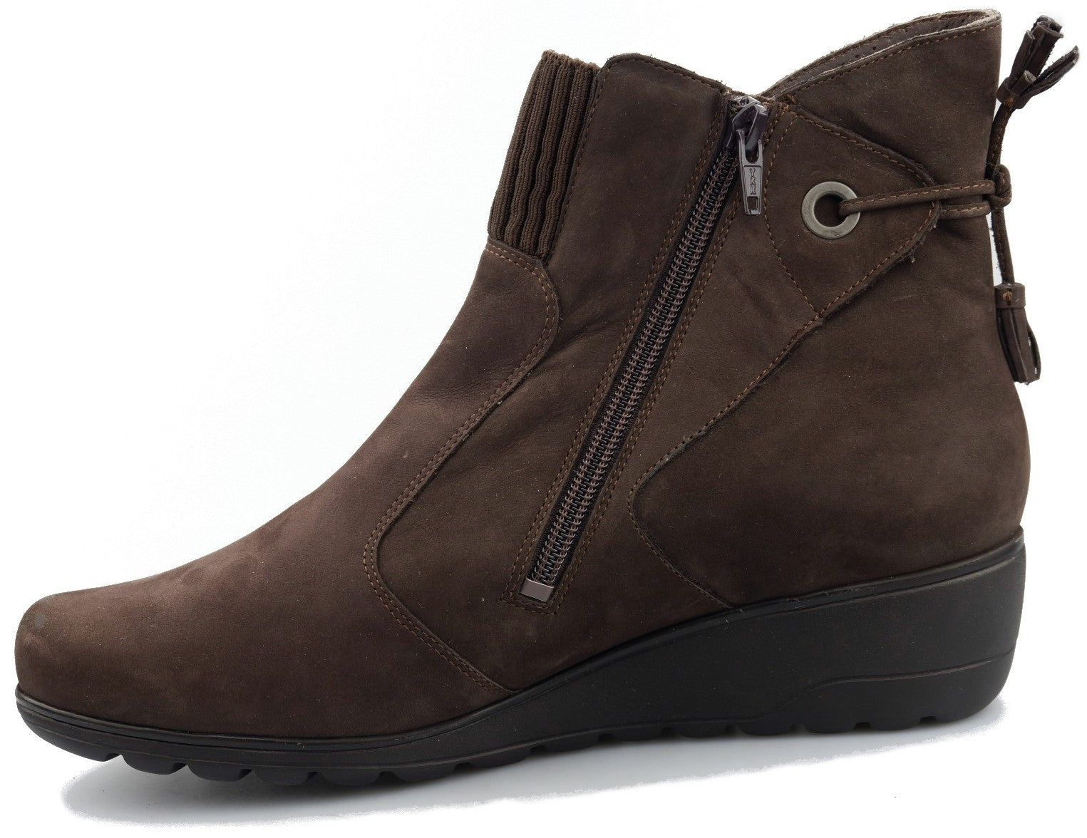 'GIADA' women's ergonomic wide fit (H) boot - dark brown - Chaplinshoes'GIADA' women's ergonomic wide fit (H) boot - dark brownMephisto