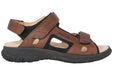 'Giovanni' men's sandal with removable insole - brown - Chaplinshoes'Giovanni' men's sandal with removable insole - brownGanter