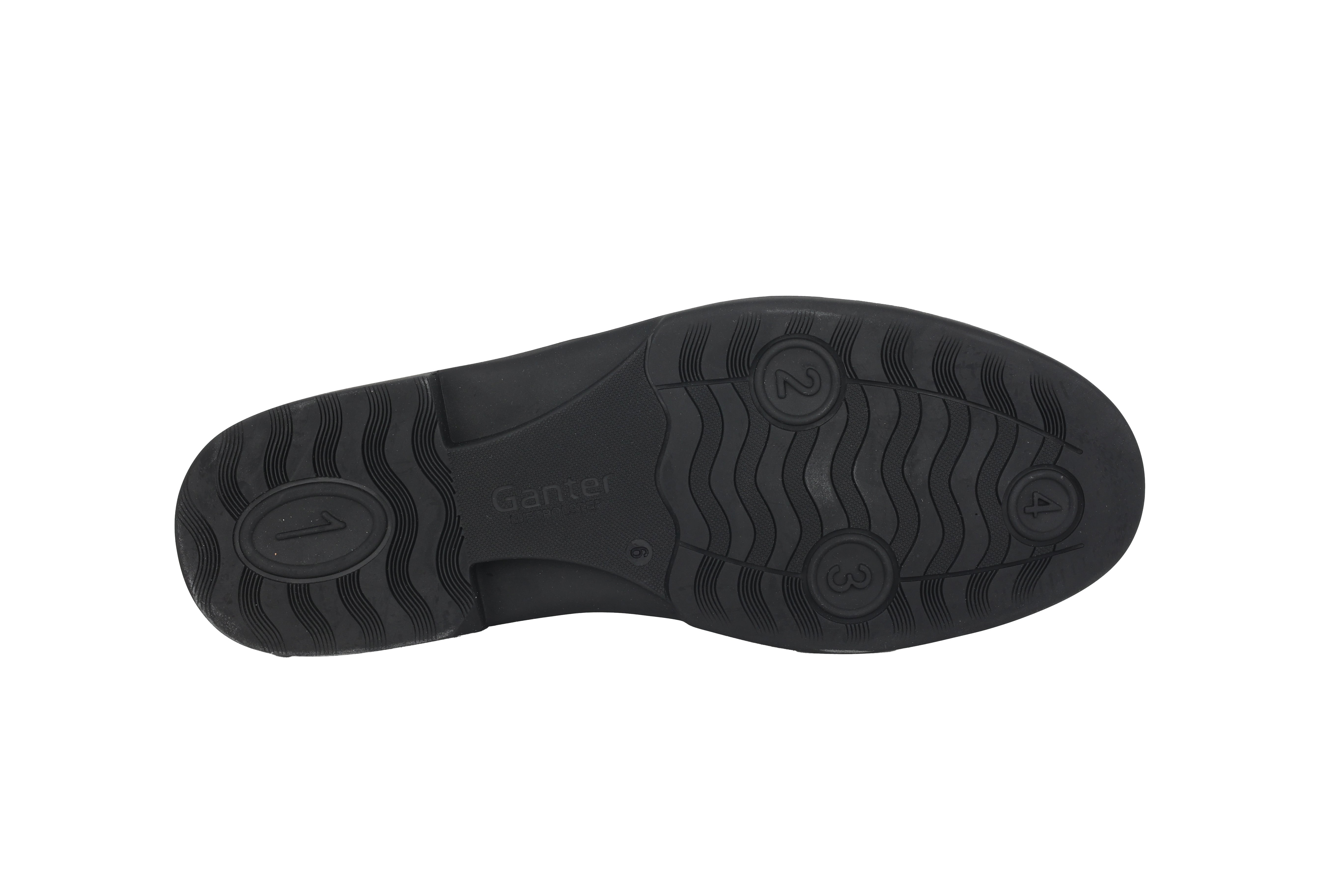 Halboffene Herrensandale 'Greg' - Schwarz