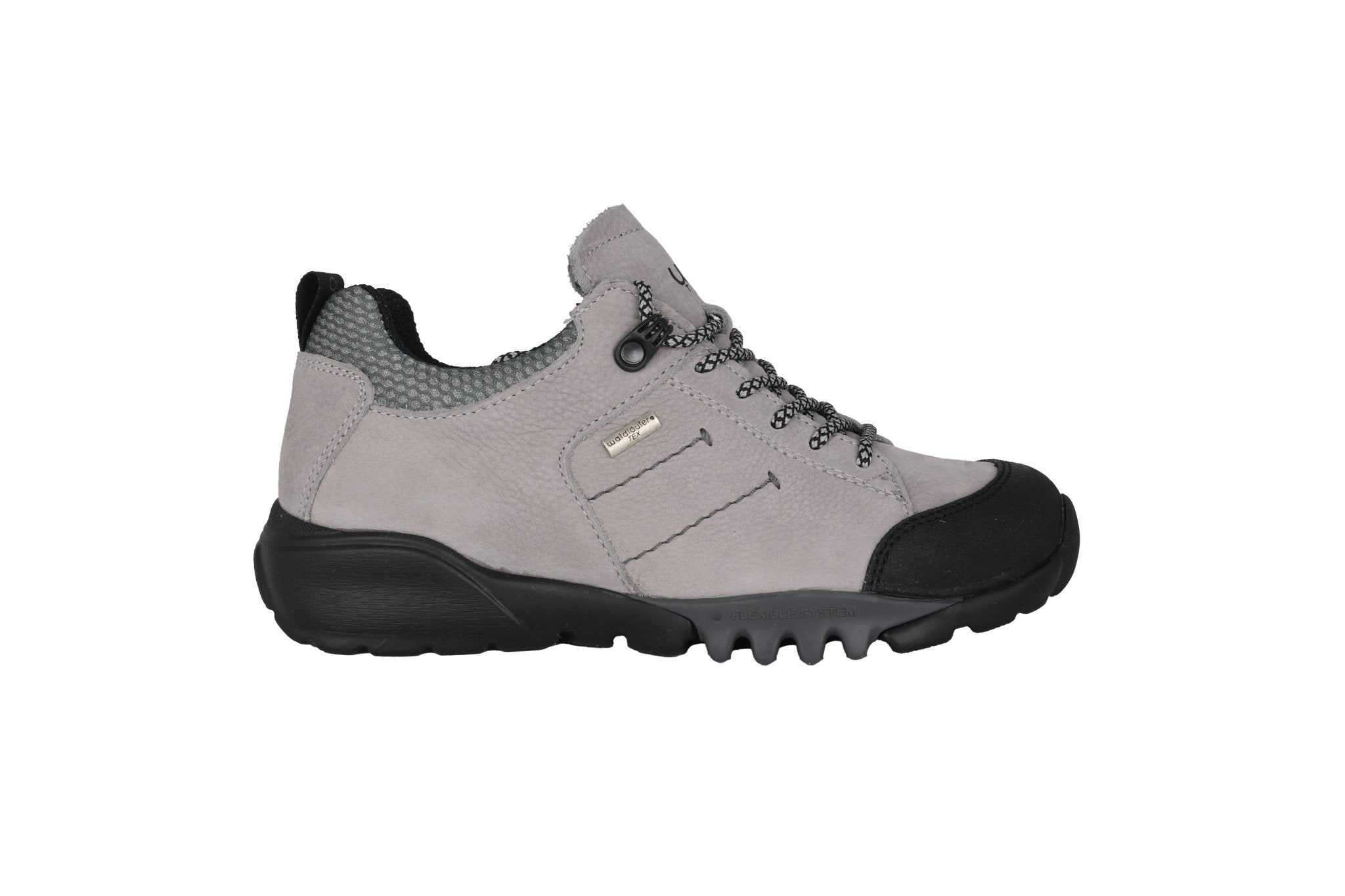 'H - Amiata' women's wide fit (H) waterproof walking sneaker - grey - Chaplinshoes'H - Amiata' women's wide fit (H) waterproof walking sneaker - greyWaldläufer