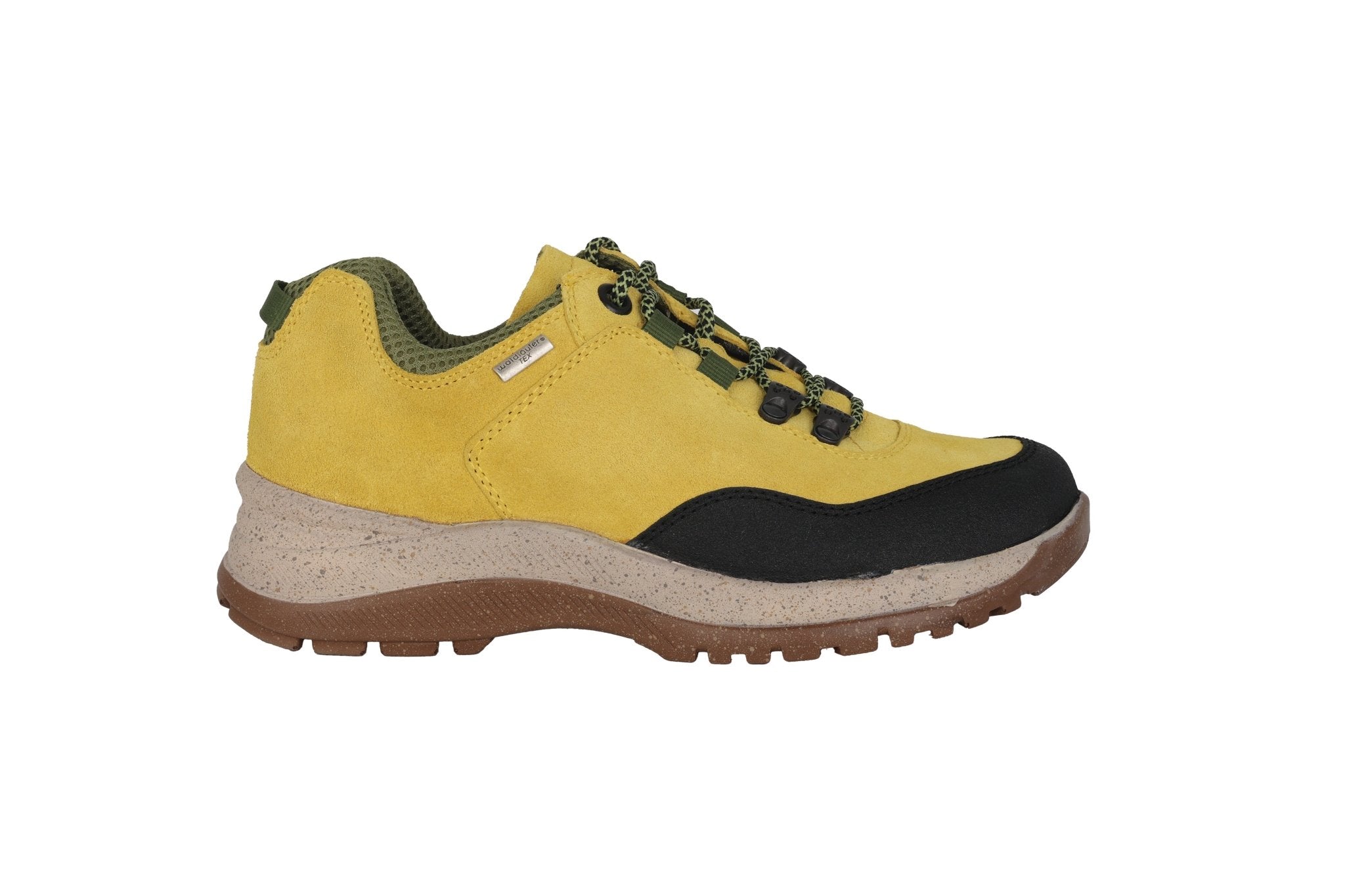 'H - Momo' women's wide fit (H) waterproof walking sneaker - yellow - Chaplinshoes'H - Momo' women's wide fit (H) waterproof walking sneaker - yellowWaldläufer