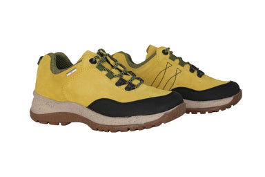 'H - Momo' women's wide fit (H) waterproof walking sneaker - yellow - Chaplinshoes'H - Momo' women's wide fit (H) waterproof walking sneaker - yellowWaldläufer