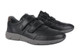 'Haslo' men's wide fit (H) strap shoes - black - Chaplinshoes'Haslo' men's wide fit (H) strap shoes - blackWaldläufer
