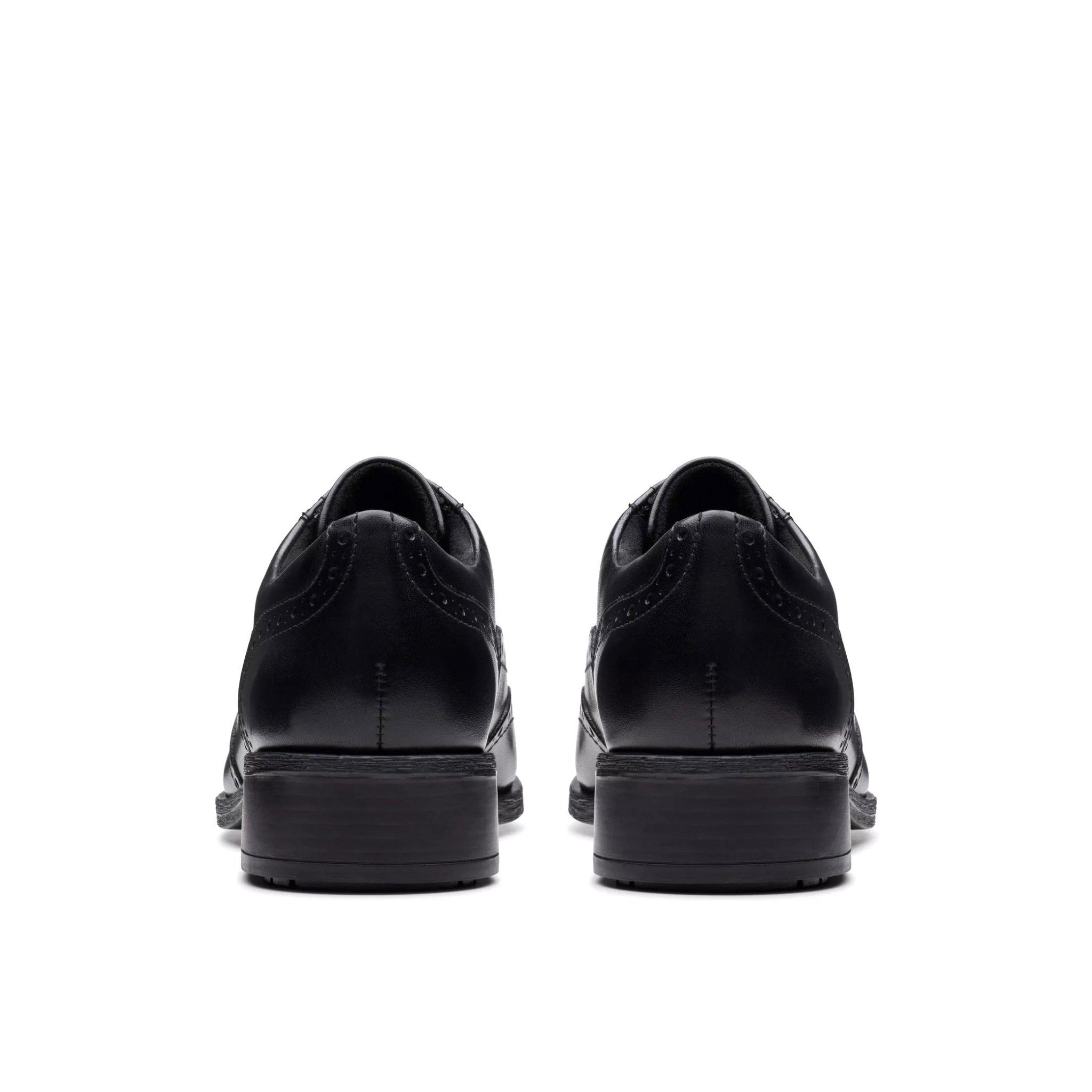 'Havisham Oak' dames derby veterschoen - zwart - Chaplinshoes'Havisham Oak' derby veterschoen voor dames - zwartClarks