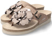 'Helen Flower' women's slide toe sandal - taupe - Chaplinshoes'Helen Flower' women's slide toe sandal - taupeMephisto