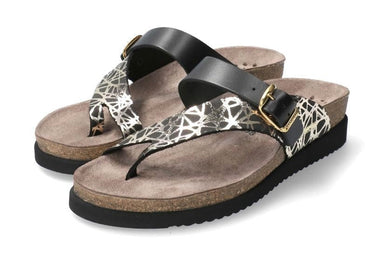 'Helen Mix' women's slide toe sandal - black mix - Chaplinshoes'Helen Mix' women's slide toe sandal - black mixMephisto